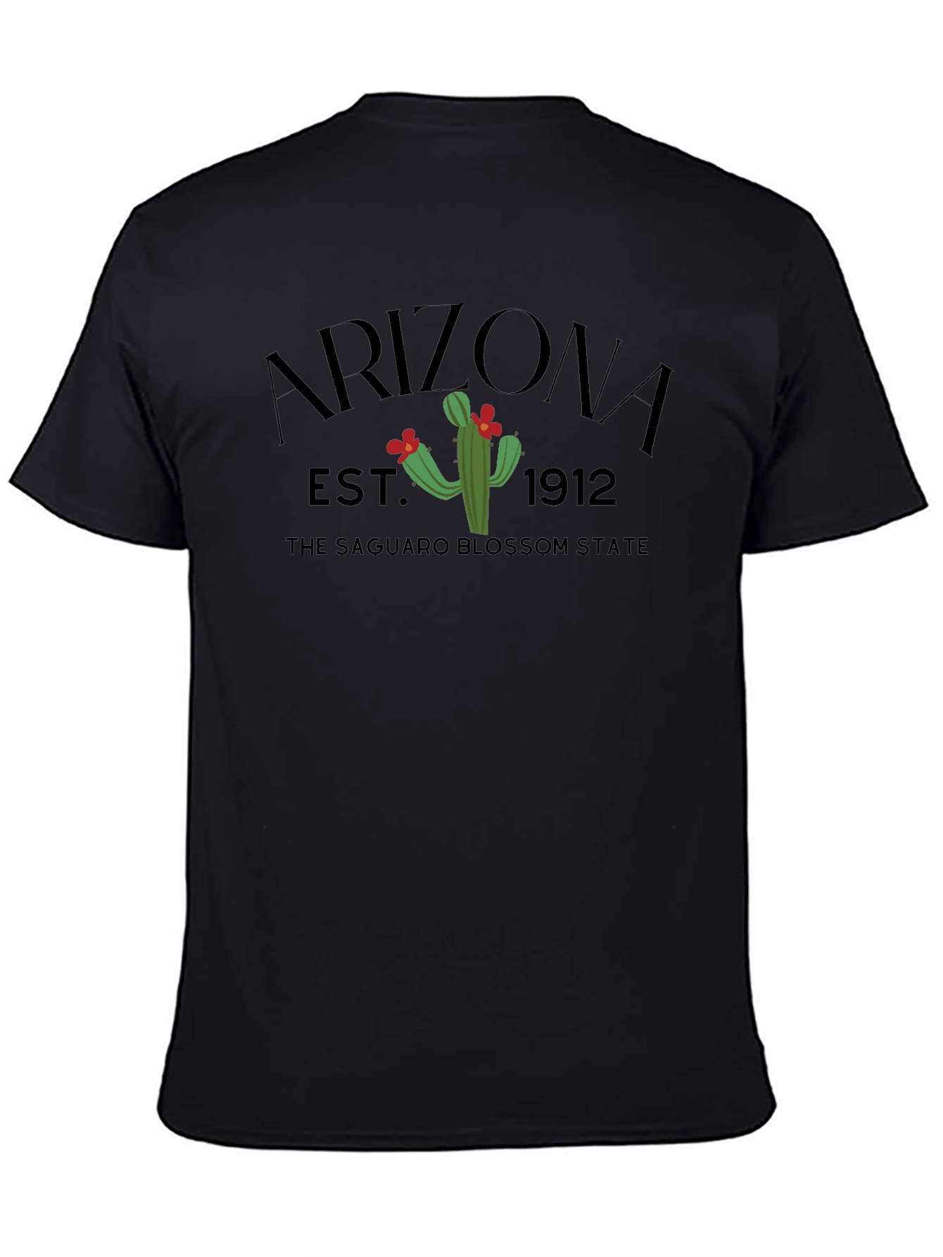 Arizona Saguaro Blossom State T-Shirt