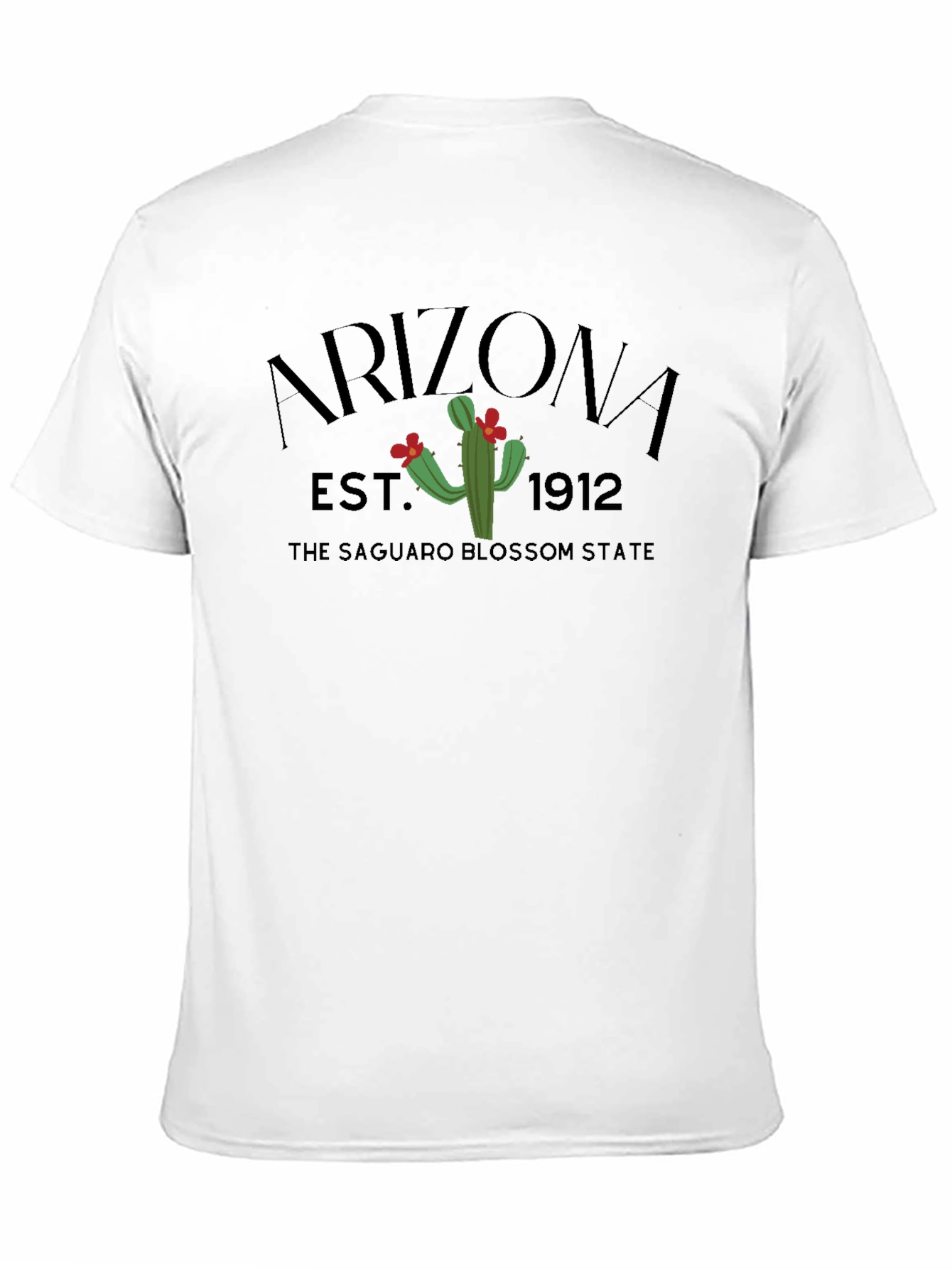 Arizona Saguaro Blossom State T-Shirt