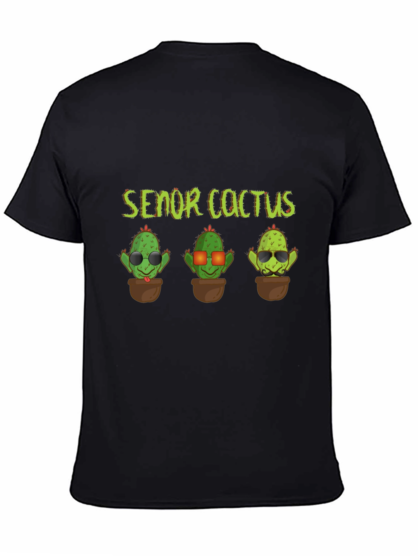 Senor Cactus T-Shirt - Funny Graphic Tee