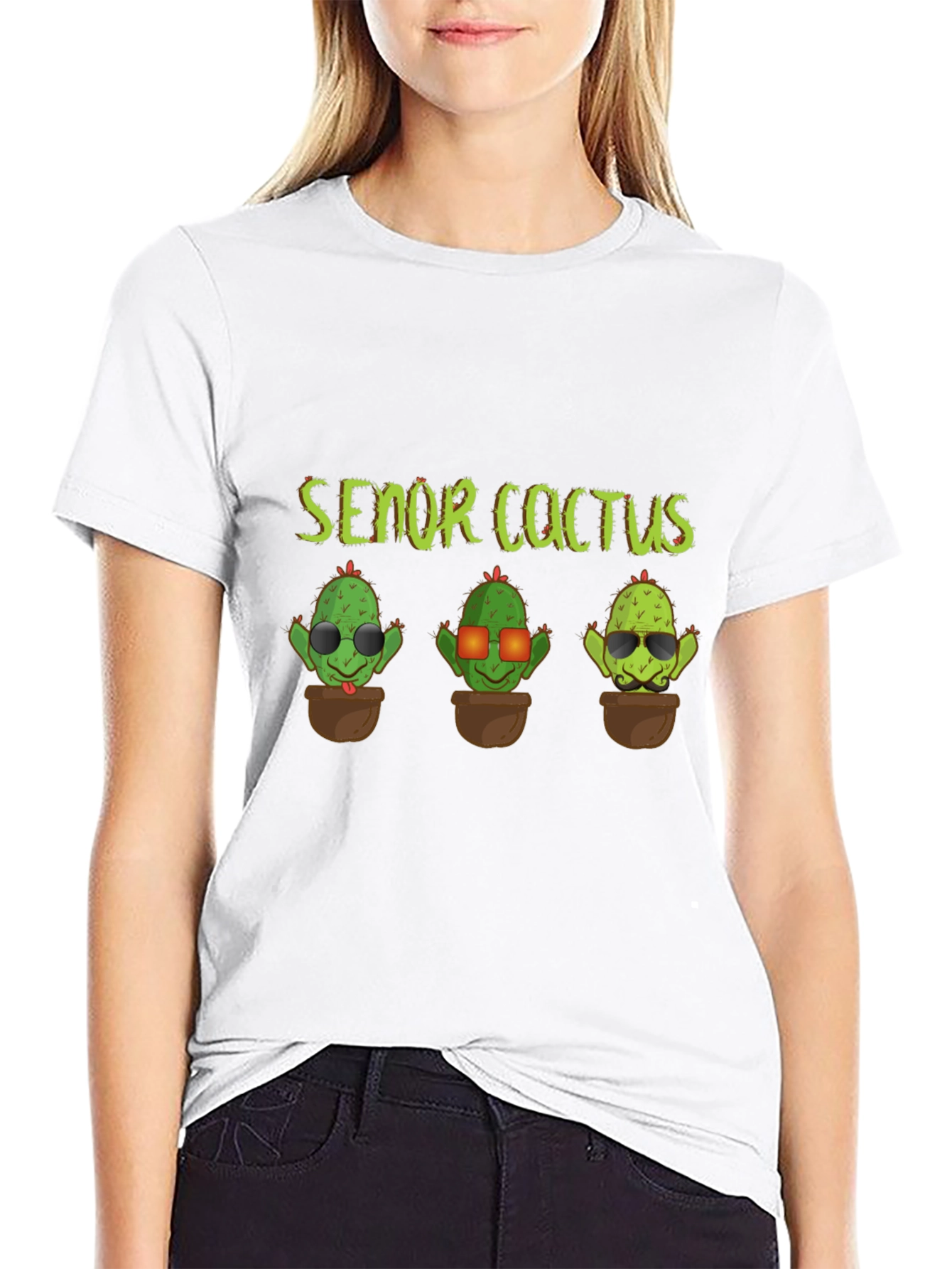 Senor Cactus T-Shirt - Funny Graphic Tee