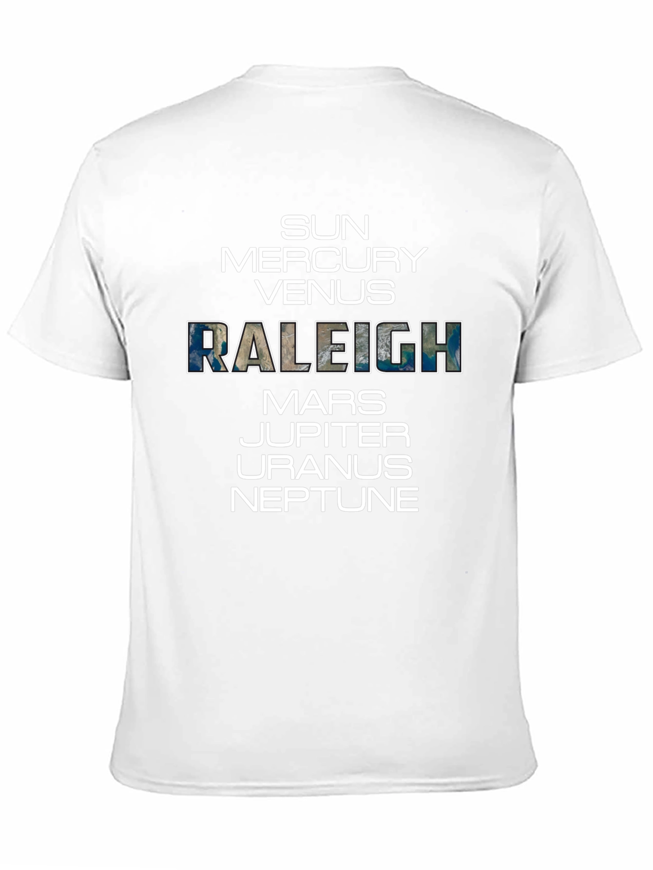 Planets & Raleigh Graphic T-Shirt