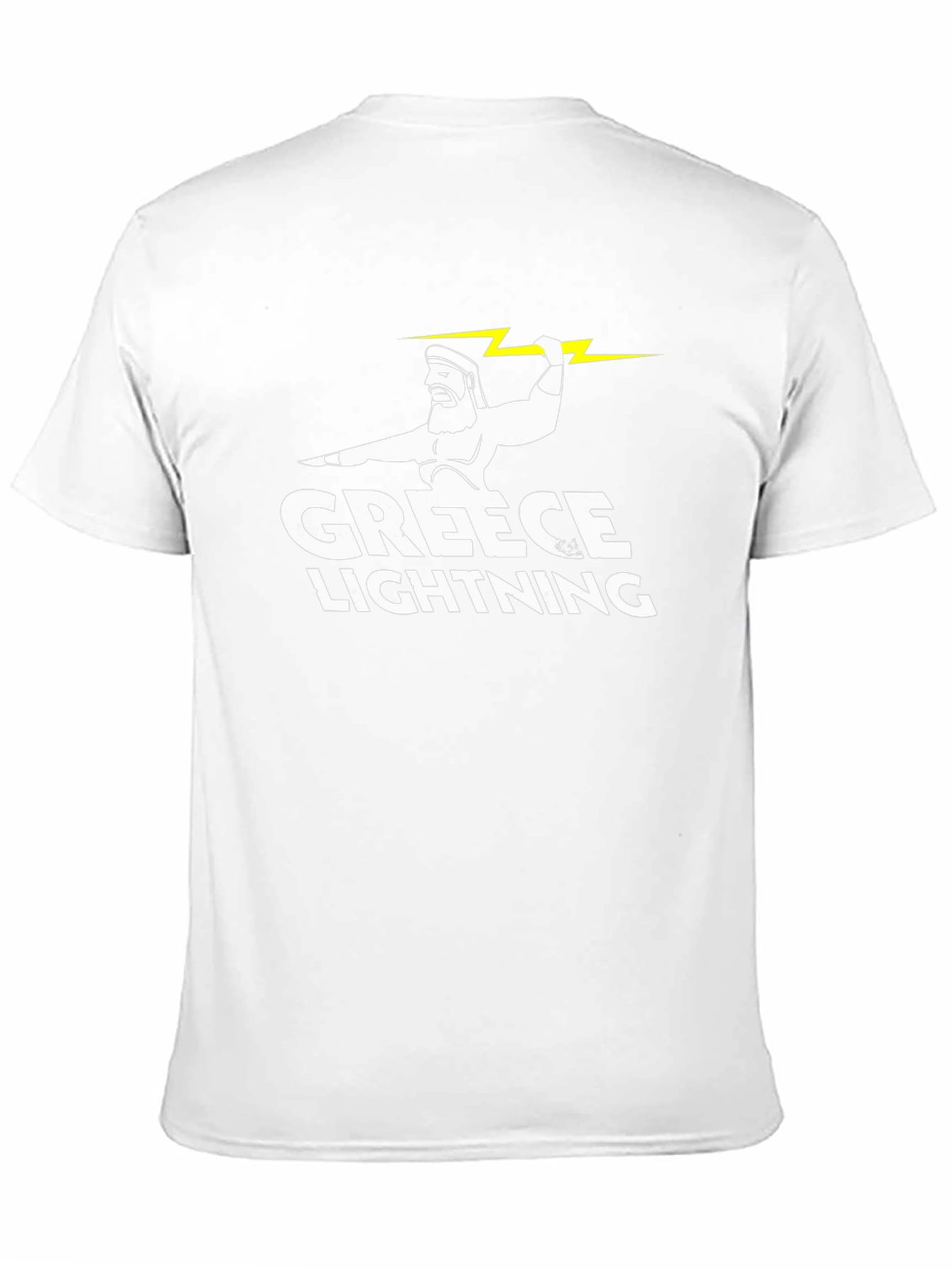 Greece Lightning Zeus Graphic T-Shirt