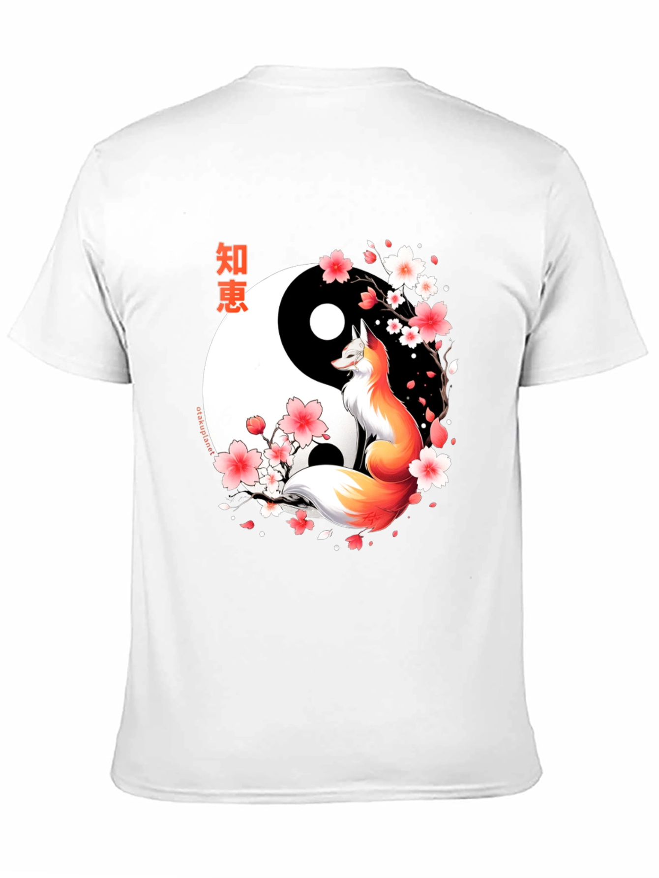Yin Yang Fox T-Shirt - Japanese Inspired Design