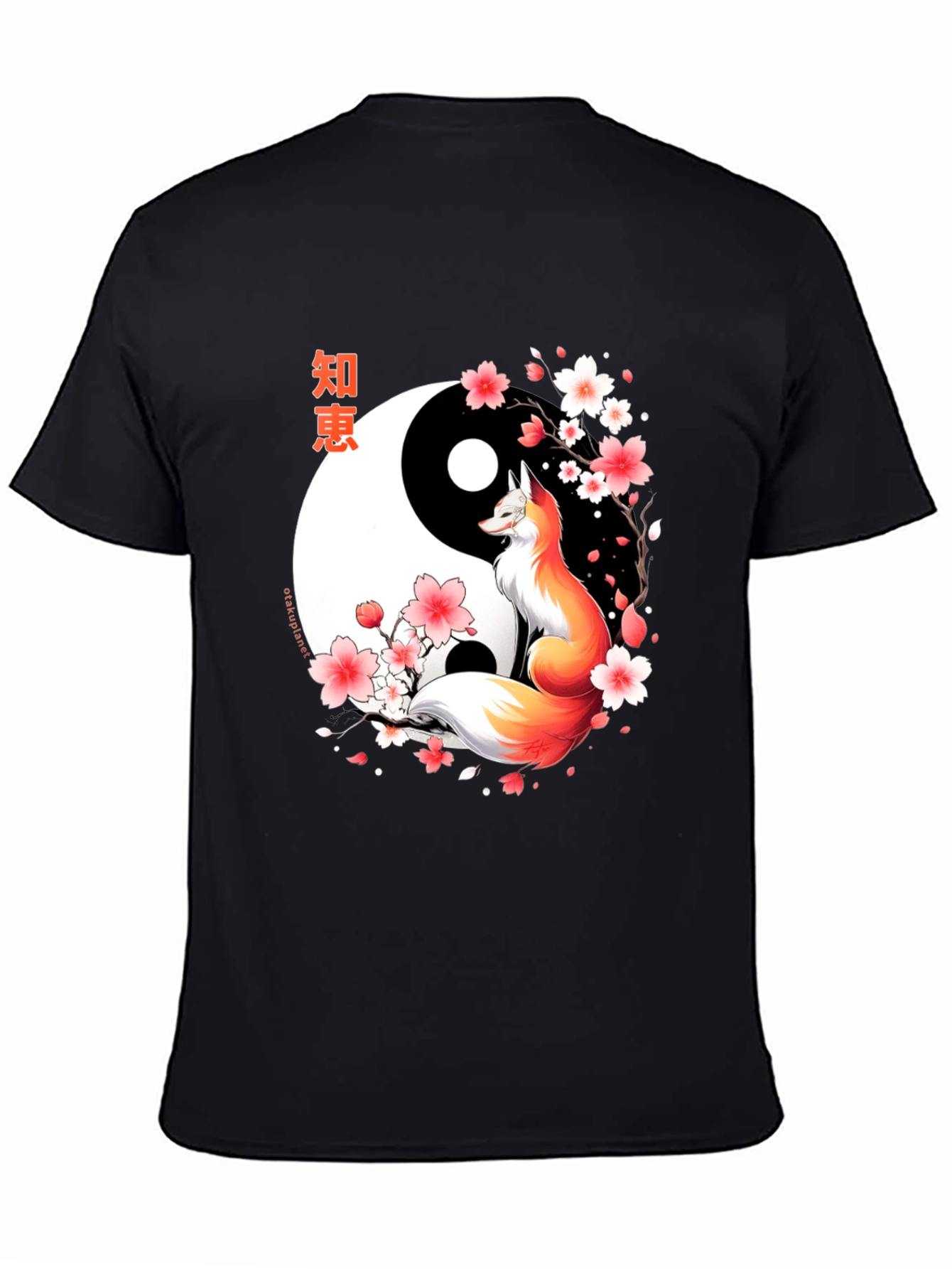Yin Yang Fox T-Shirt - Japanese Inspired Design