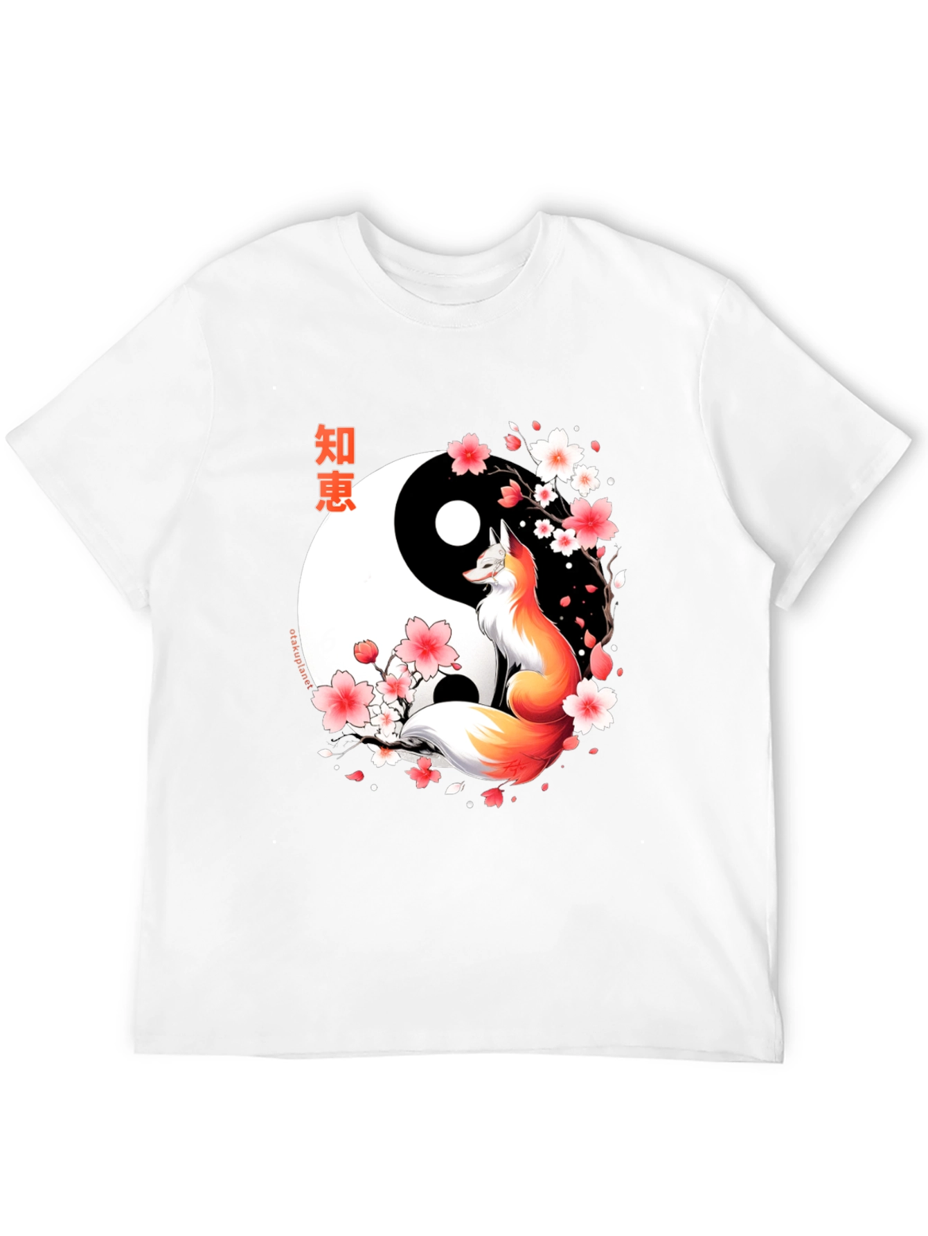 Yin Yang Fox T-Shirt - Japanese Inspired Design