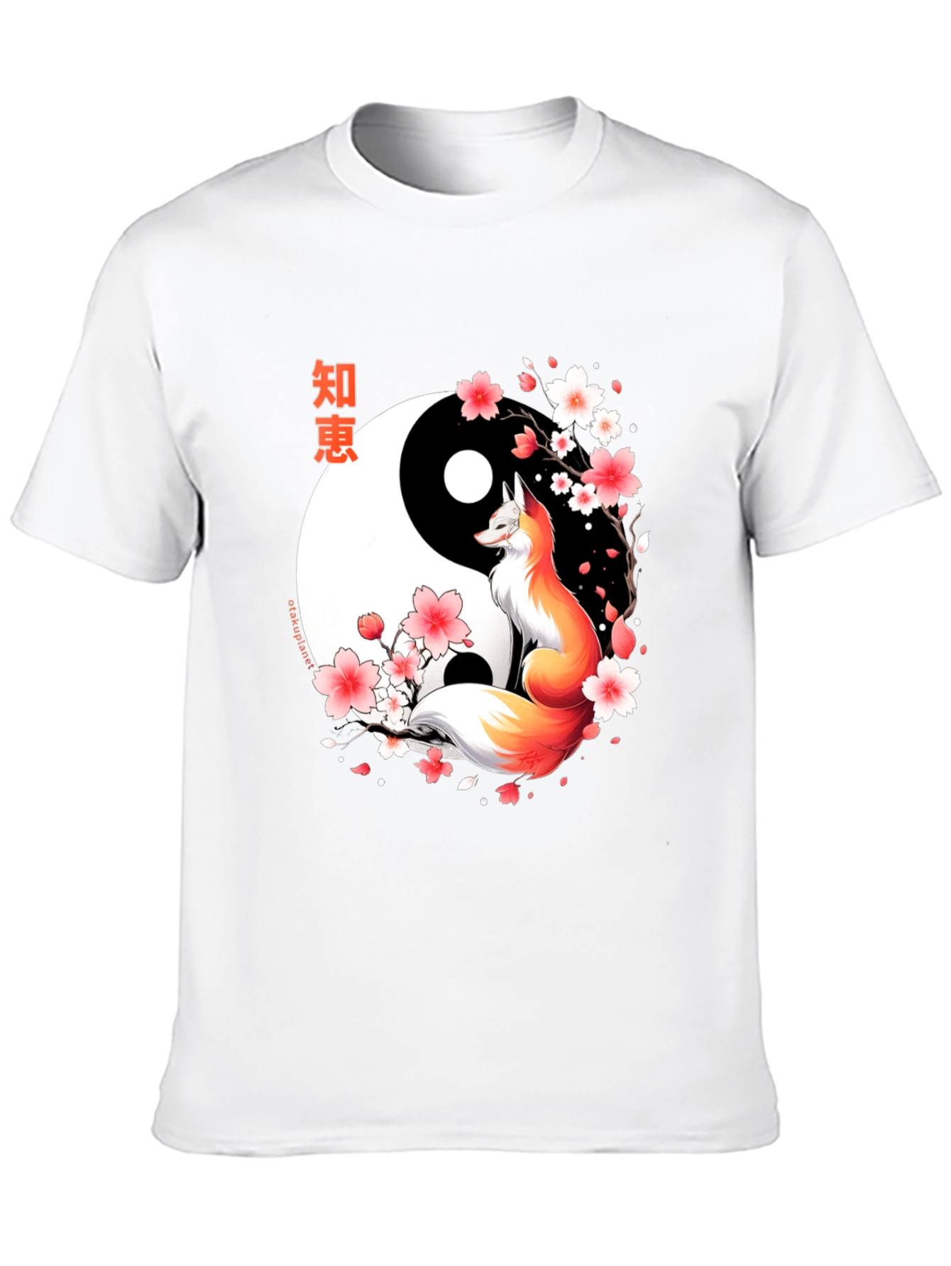 Yin Yang Fox T-Shirt - Japanese Inspired Design