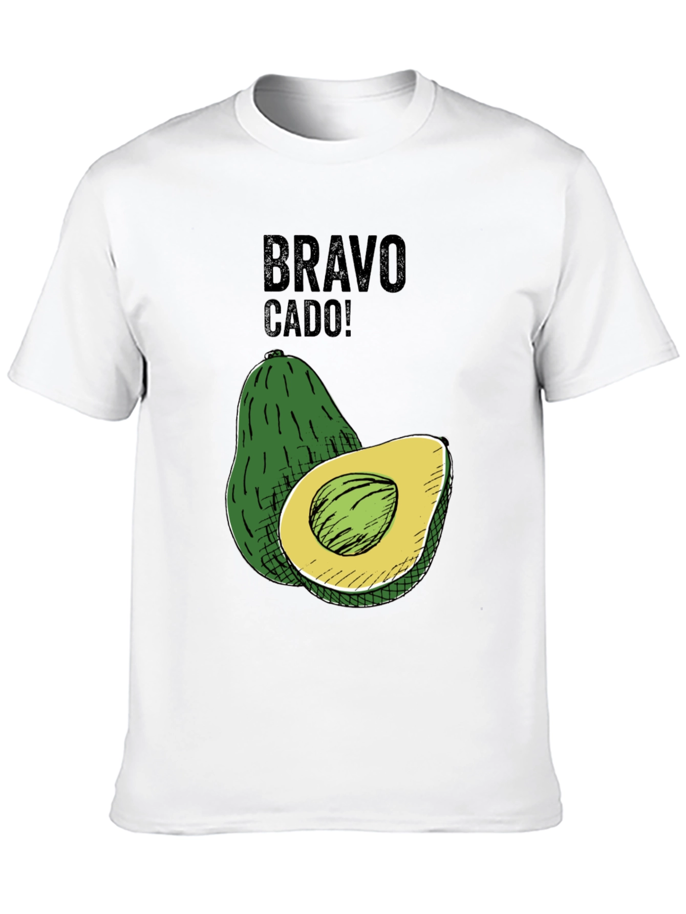 Bravo-cado Avocado T-Shirt - Funny Foodie Tee