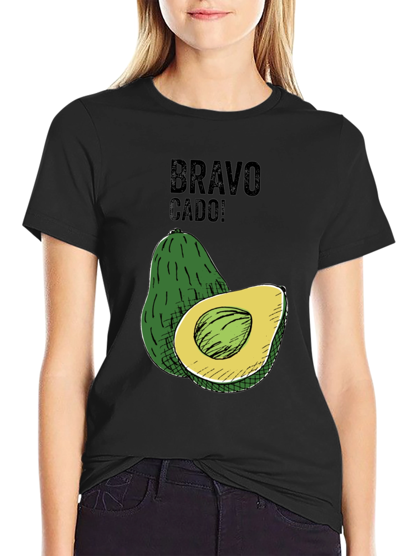 Bravo-cado Avocado T-Shirt - Funny Foodie Tee