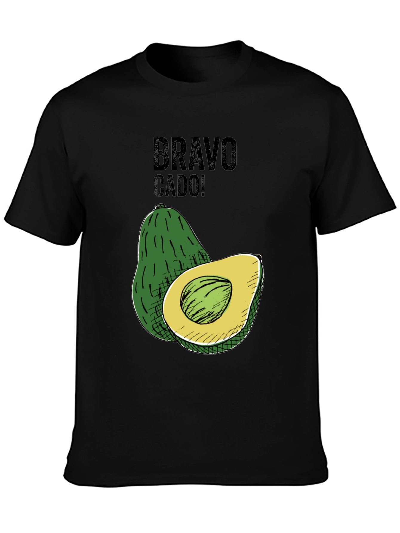 Bravo-cado Avocado T-Shirt - Funny Foodie Tee