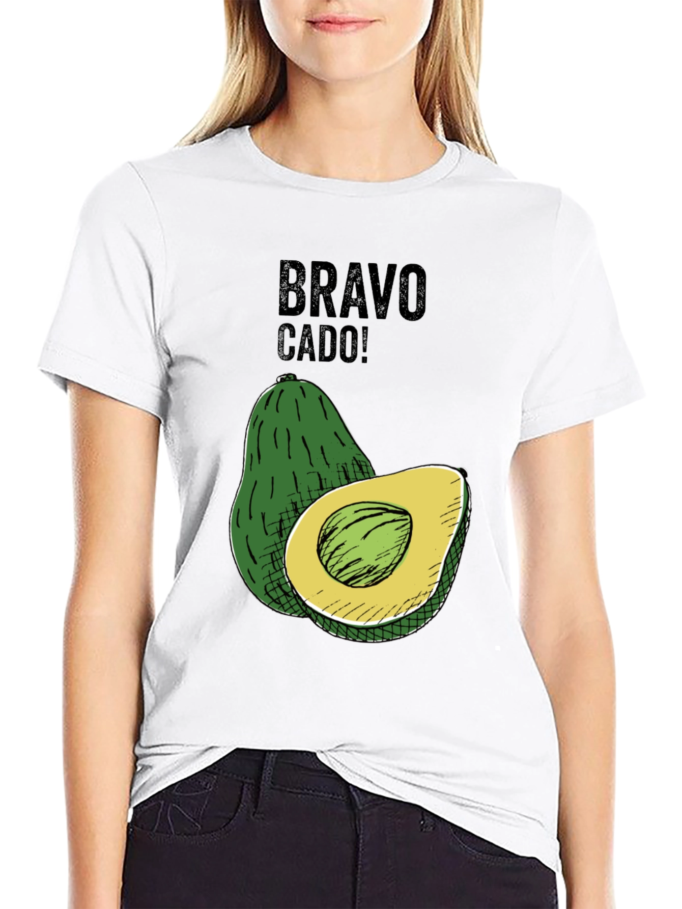Bravo-cado Avocado T-Shirt - Funny Foodie Tee
