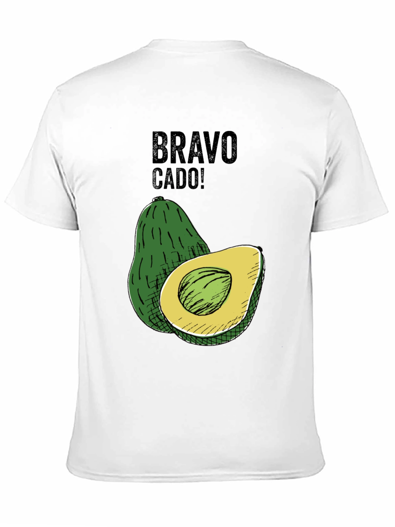 Bravo-cado Avocado T-Shirt - Funny Foodie Tee