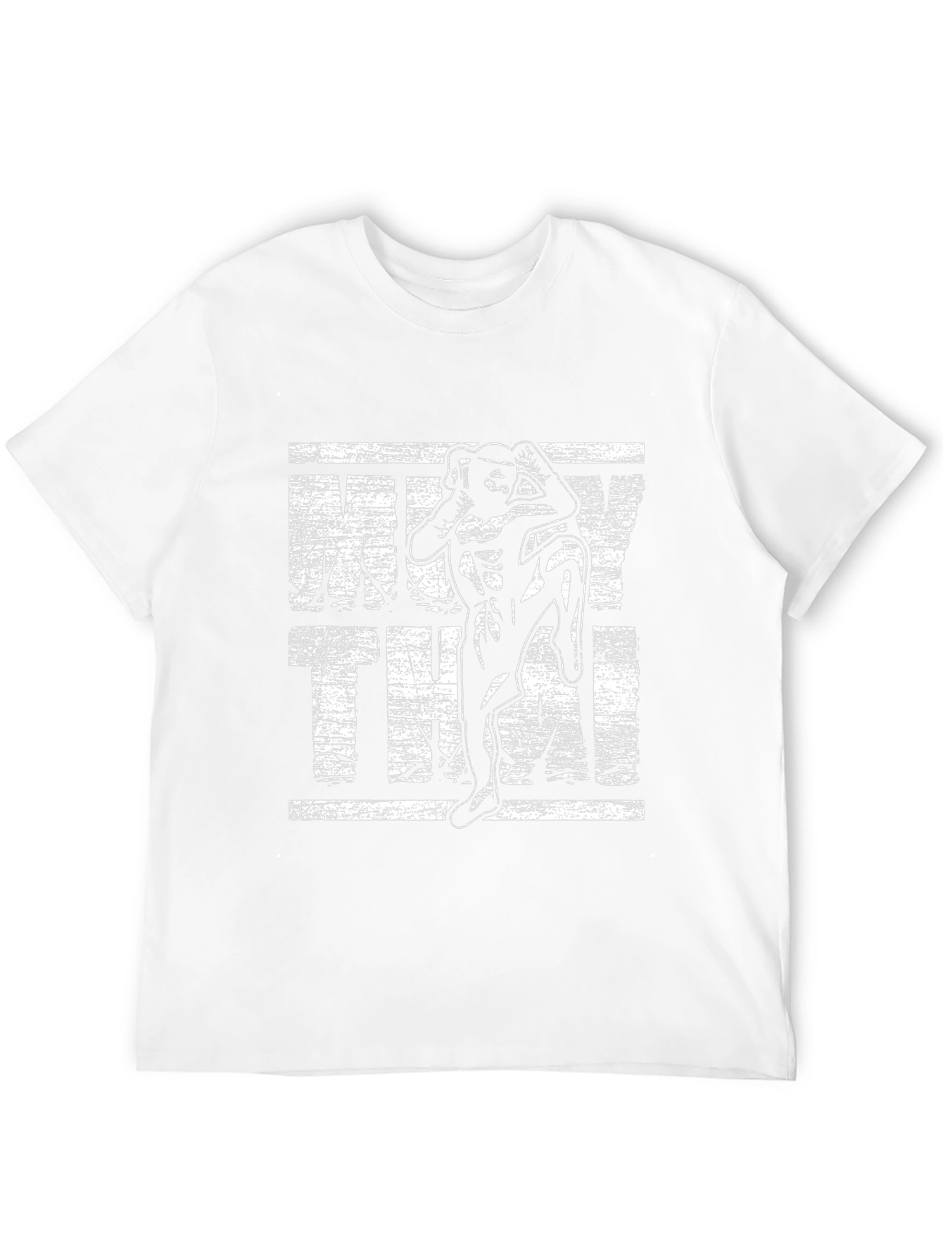 Muay Thai Kickboxer Graphic T-Shirt - Black