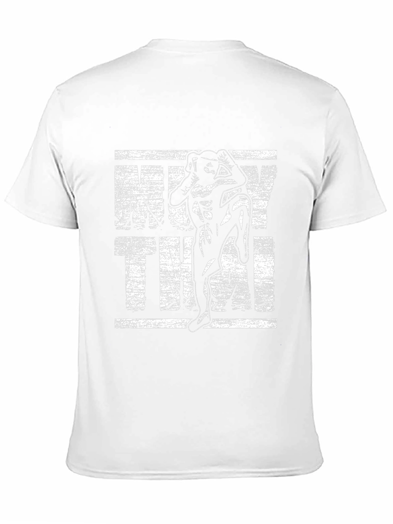 Muay Thai Kickboxer Graphic T-Shirt - Black