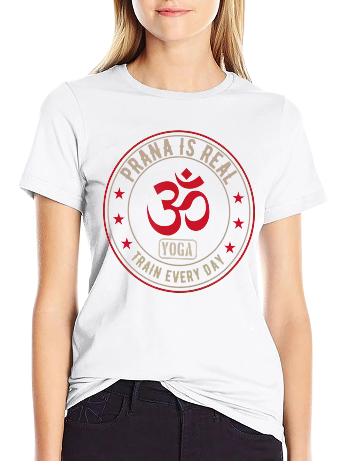 Prana is Real Yoga T-Shirt - Train Every Day