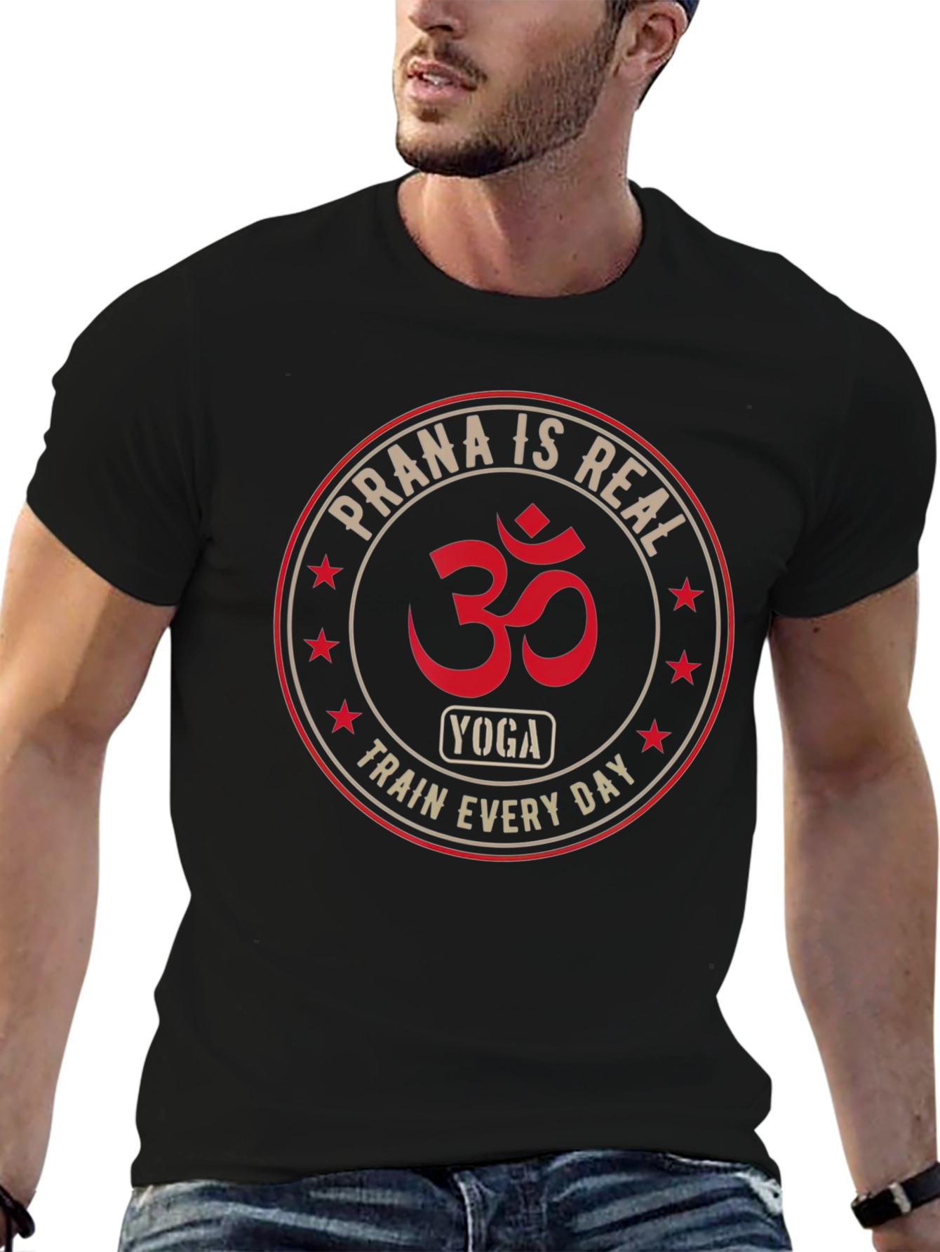 Prana is Real Yoga T-Shirt - Train Every Day