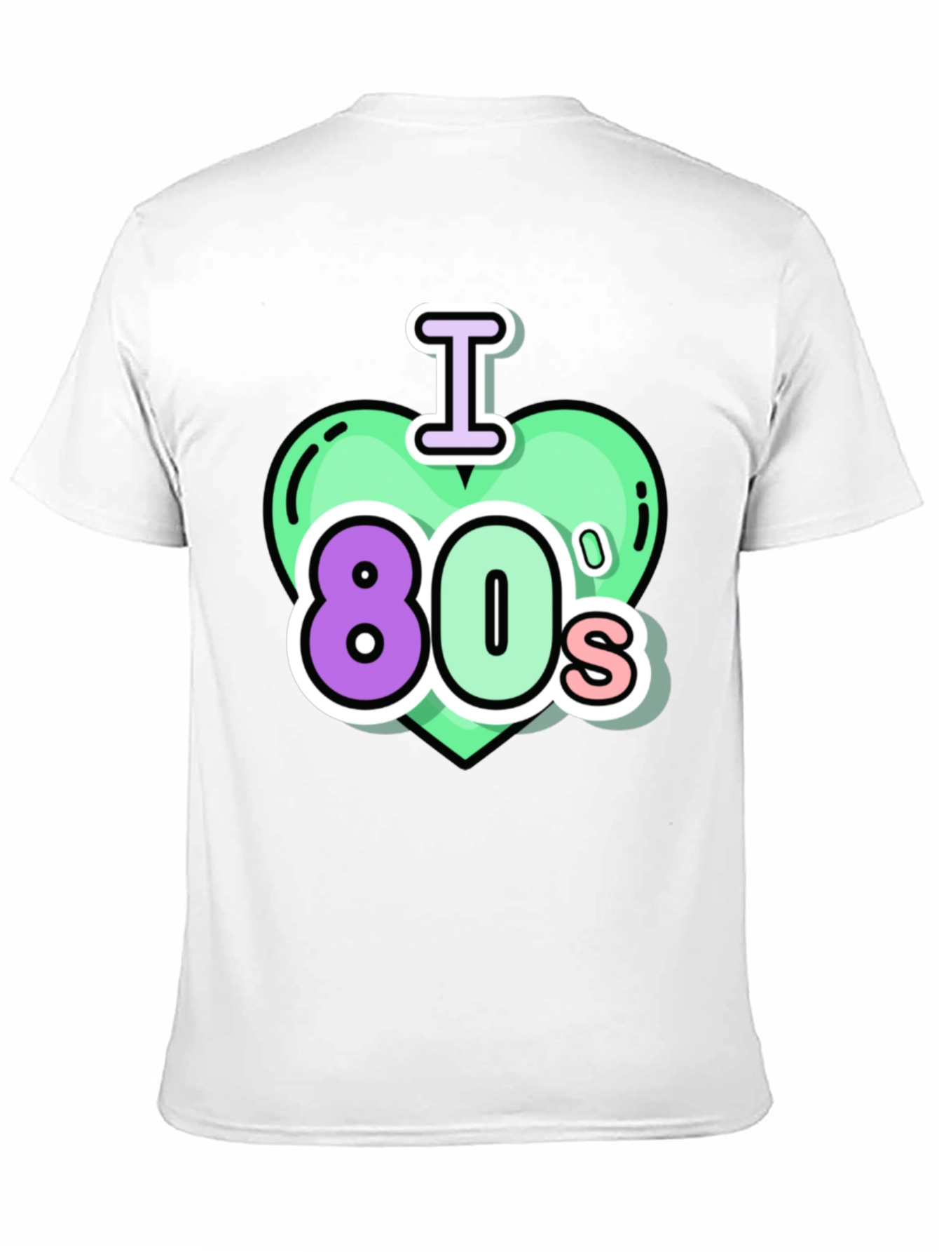 I Love the 80s Black T-Shirt