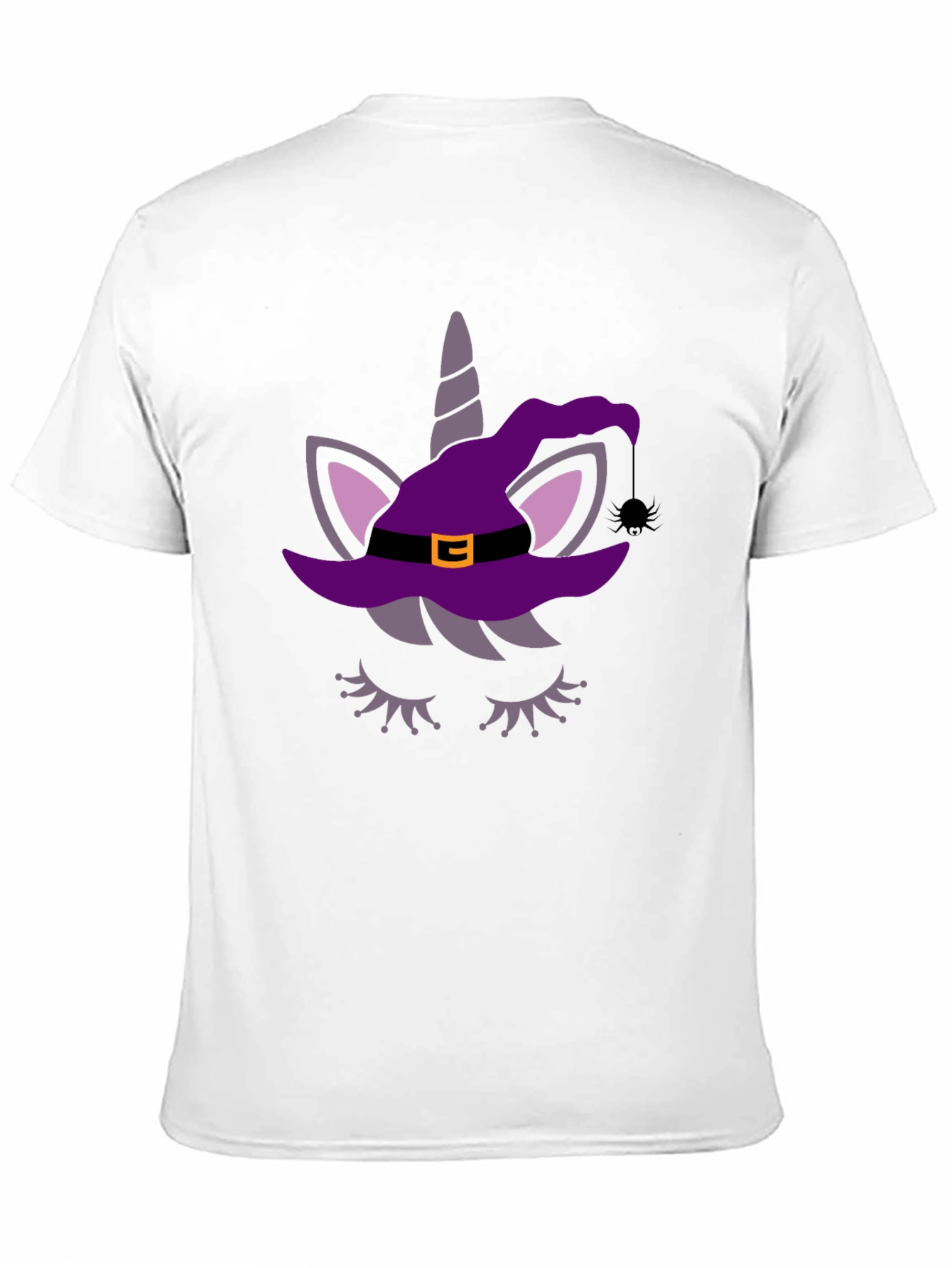 Unicorn Witch Halloween Graphic Tee