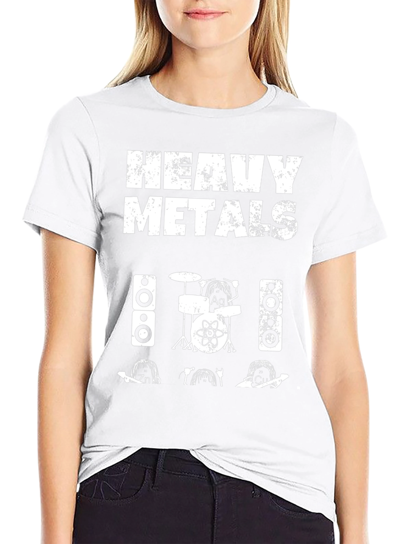 Heavy Metals T-Shirt - Band & Chemistry Humor