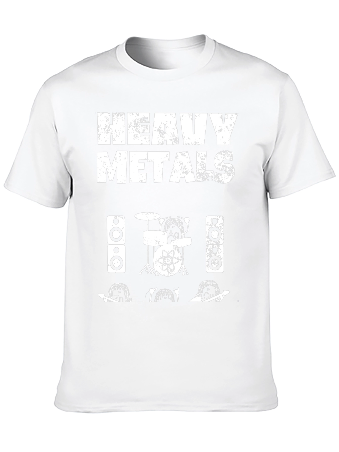 Heavy Metals T-Shirt - Band & Chemistry Humor