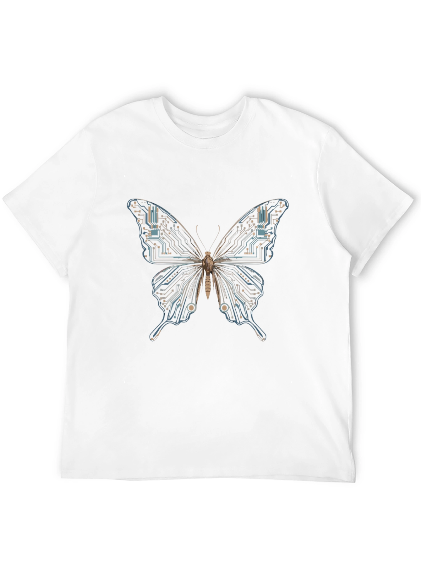 Tech Butterfly Black T-Shirt