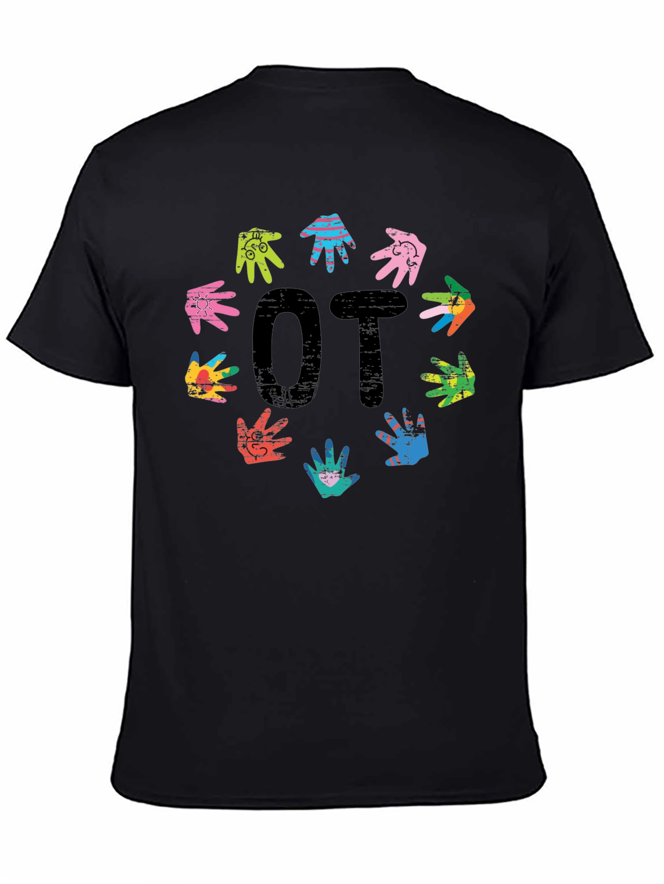 Occupational Therapy OT Hands Graphic T-Shirt