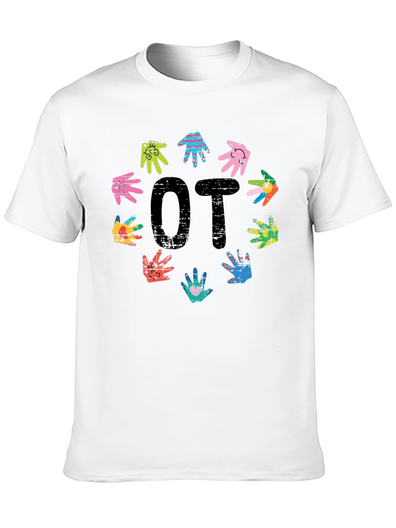 Occupational Therapy OT Hands Graphic T-Shirt