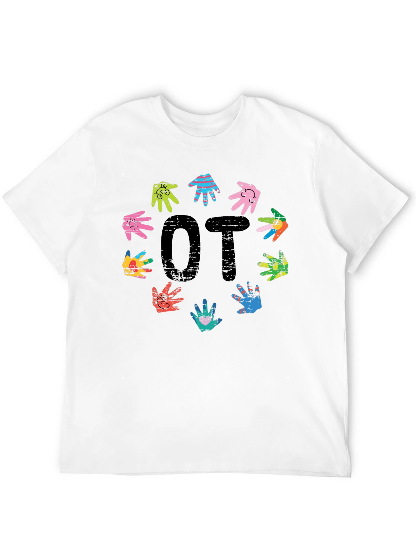 Occupational Therapy OT Hands Graphic T-Shirt