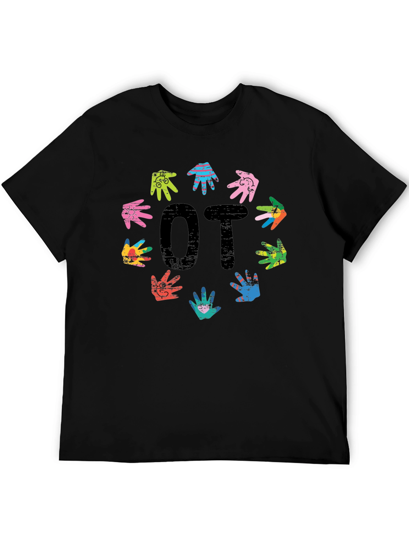Occupational Therapy OT Hands Graphic T-Shirt