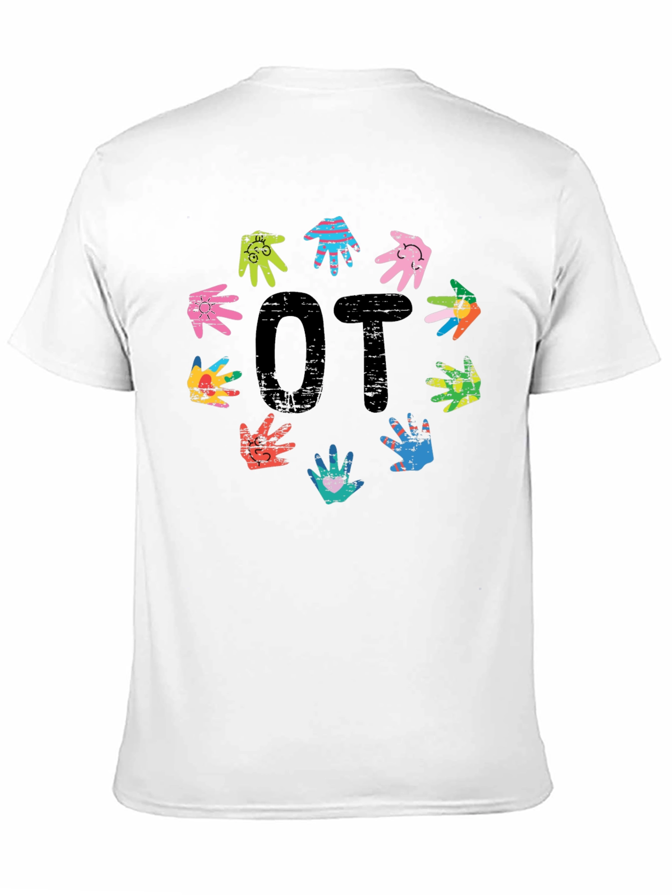 Occupational Therapy OT Hands Graphic T-Shirt