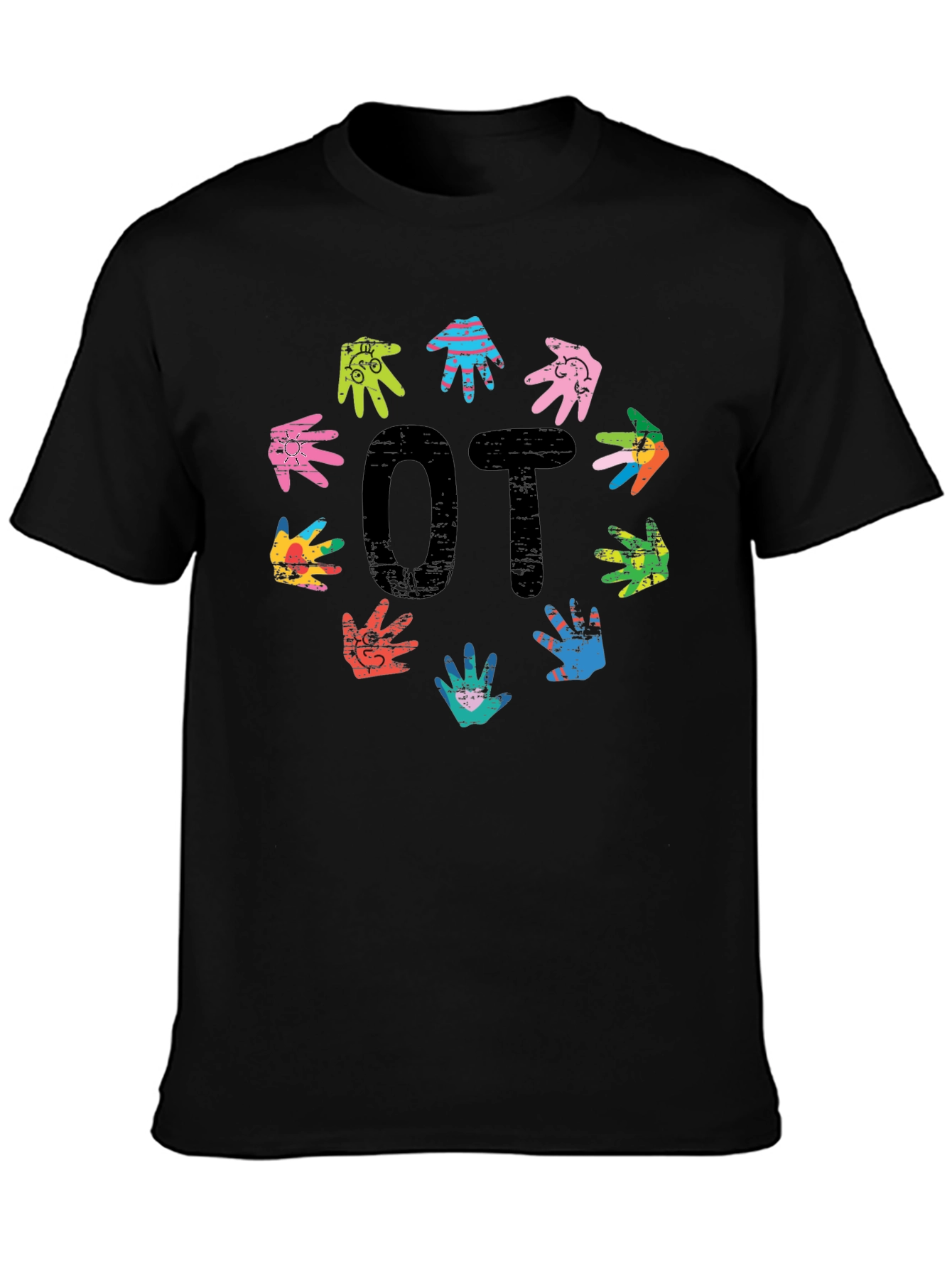 Occupational Therapy OT Hands Graphic T-Shirt