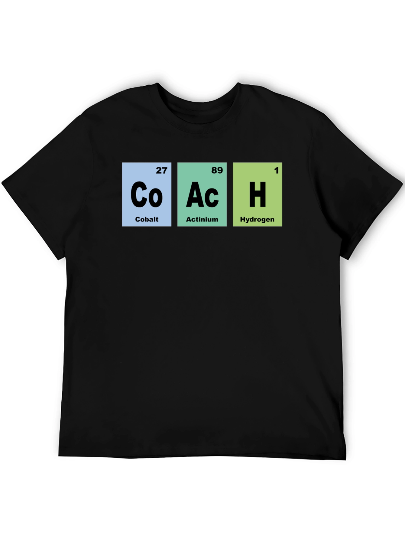 Periodic Table Coach T-Shirt - Chemistry Elements