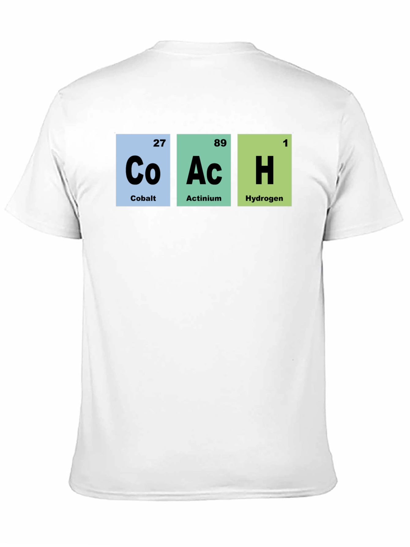 Periodic Table Coach T-Shirt - Chemistry Elements