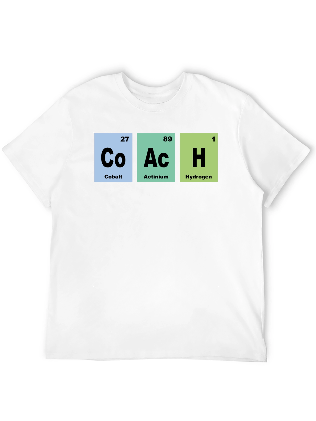 Periodic Table Coach T-Shirt - Chemistry Elements