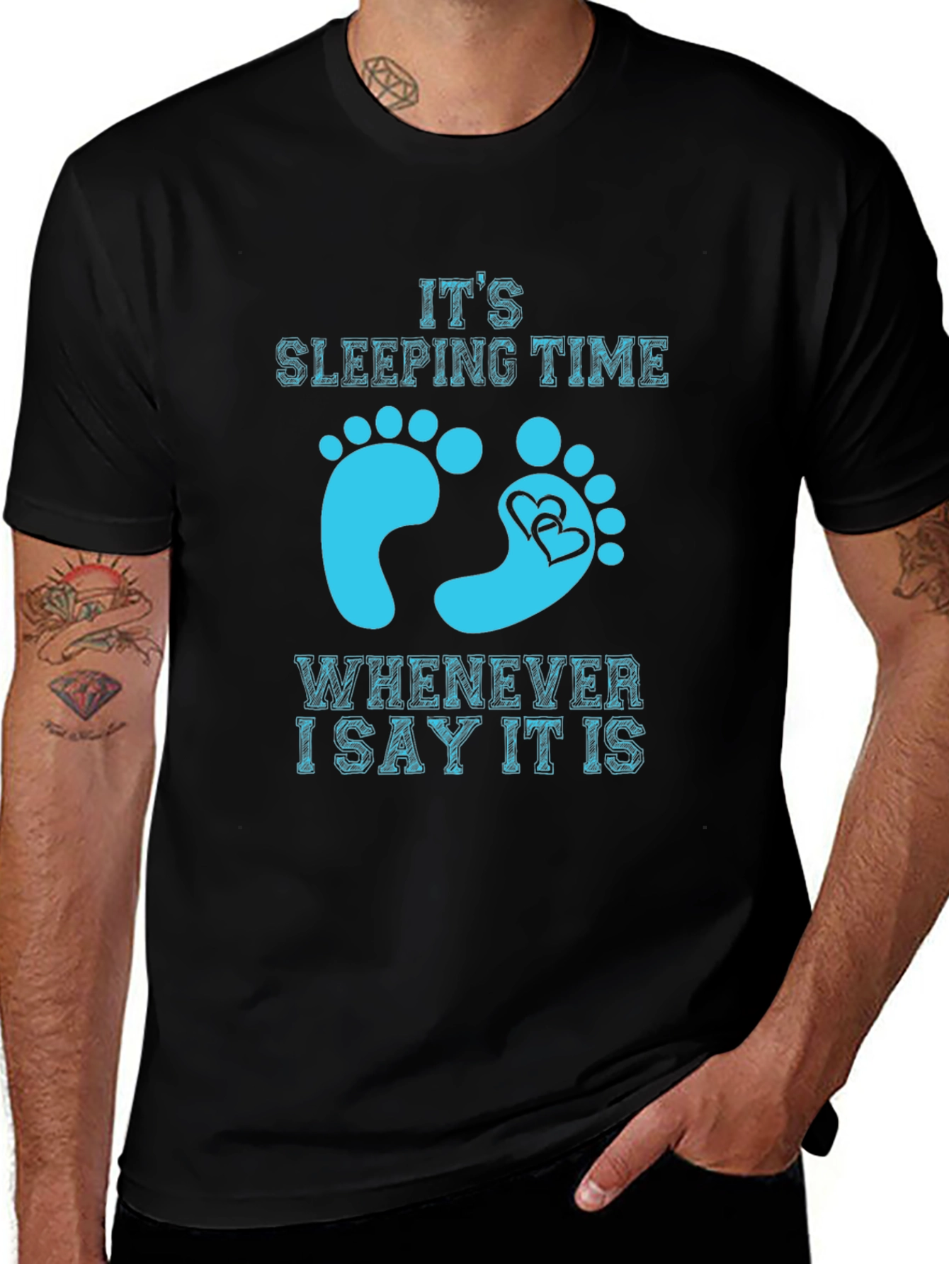 Its Sleeping Time Baby T-Shirt