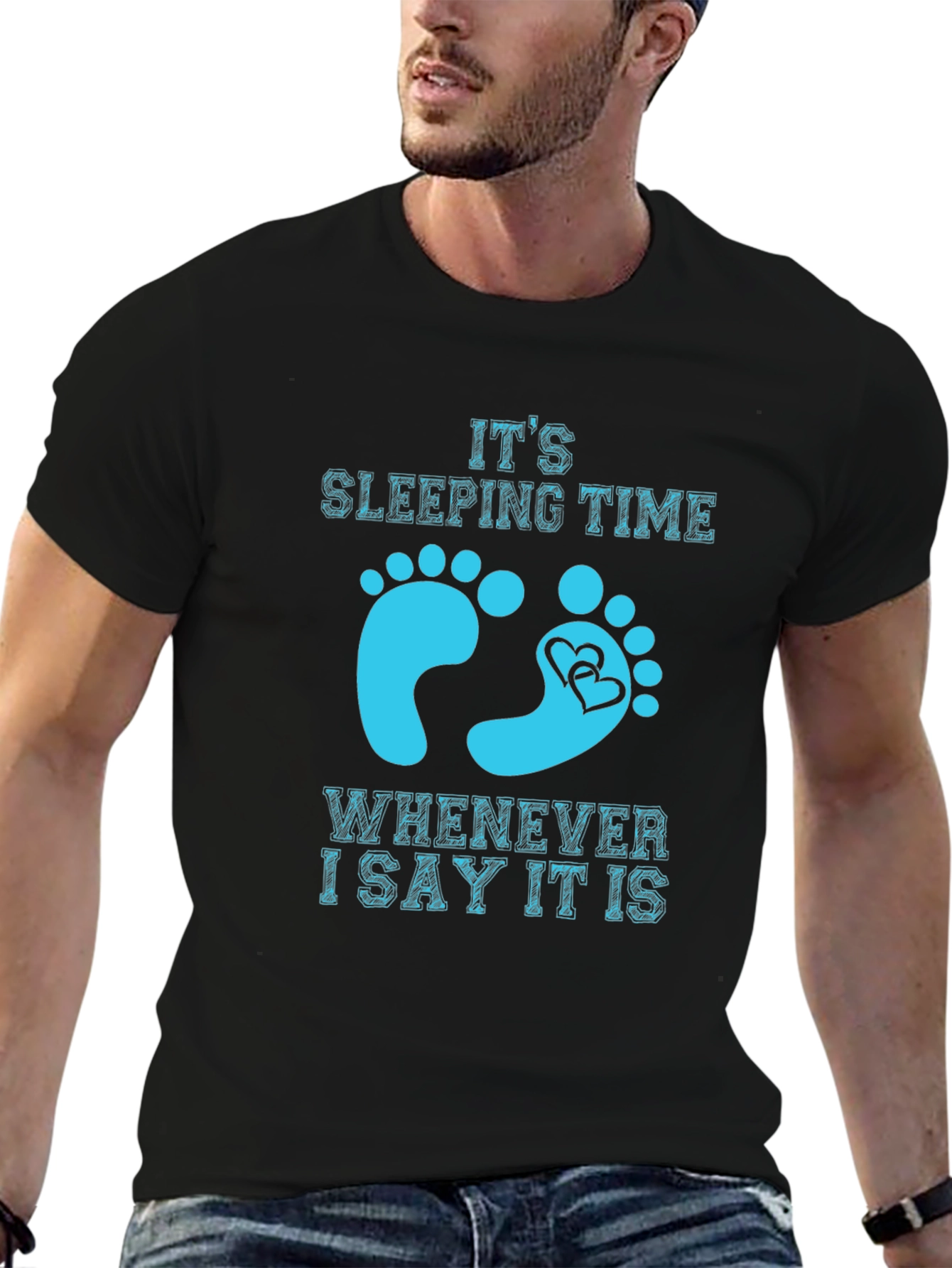 Its Sleeping Time Baby T-Shirt