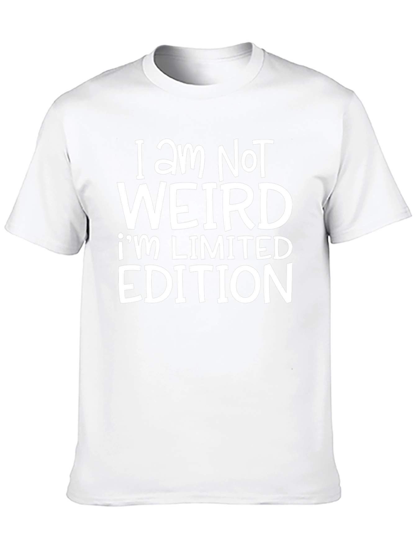 I Am Not Weird Limited Edition Black T-Shirt