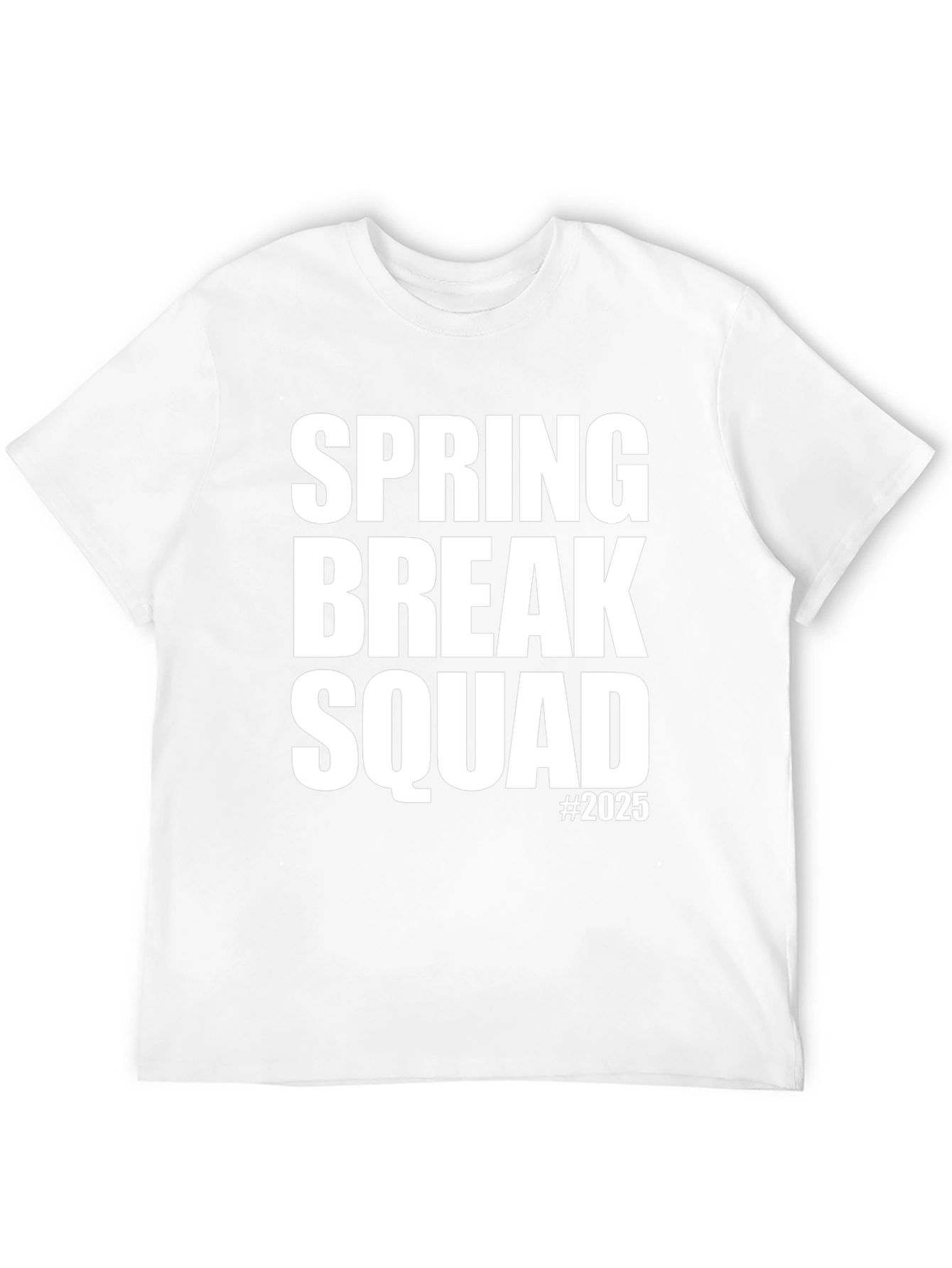 Spring Break Squad 2025 T-Shirt - Fun Vacation Tee