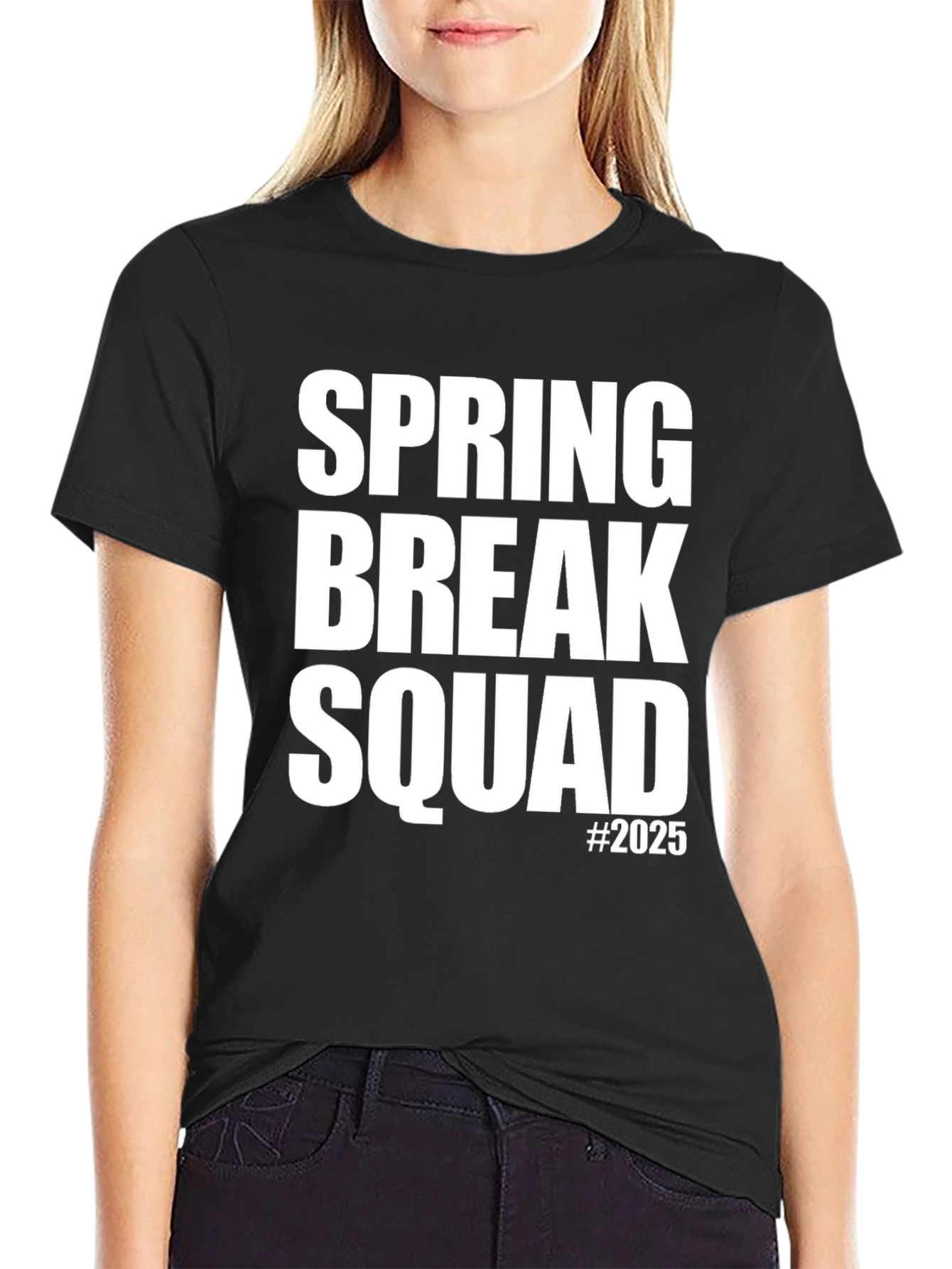 Spring Break Squad 2025 T-Shirt - Fun Vacation Tee