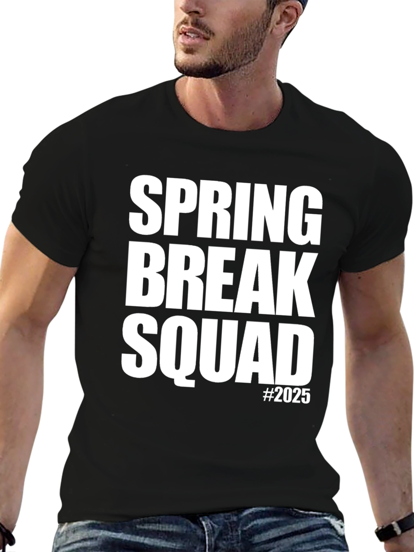 Spring Break Squad 2025 T-Shirt - Fun Vacation Tee
