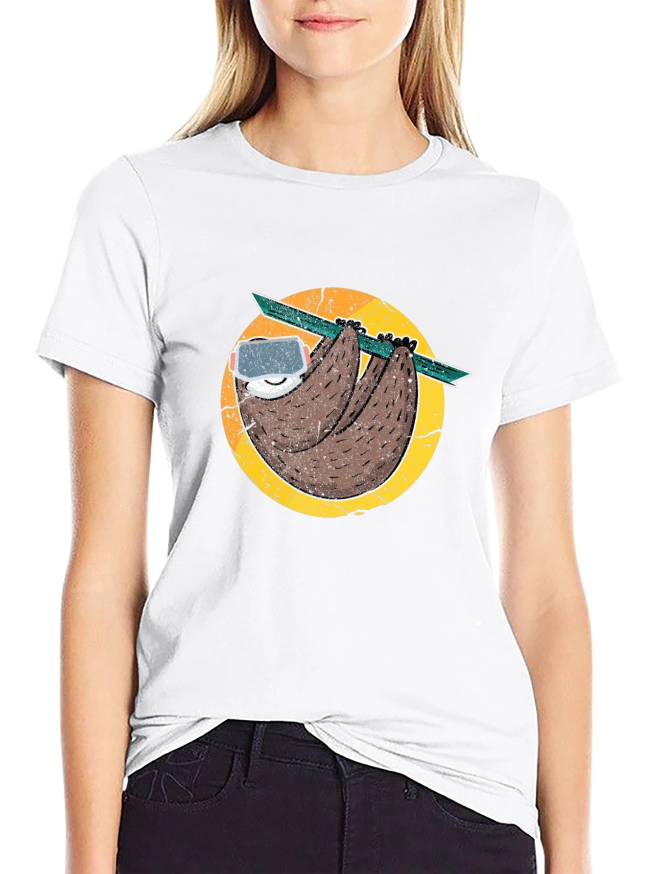 VR Sloth T-Shirt - Funny Gamer Tee