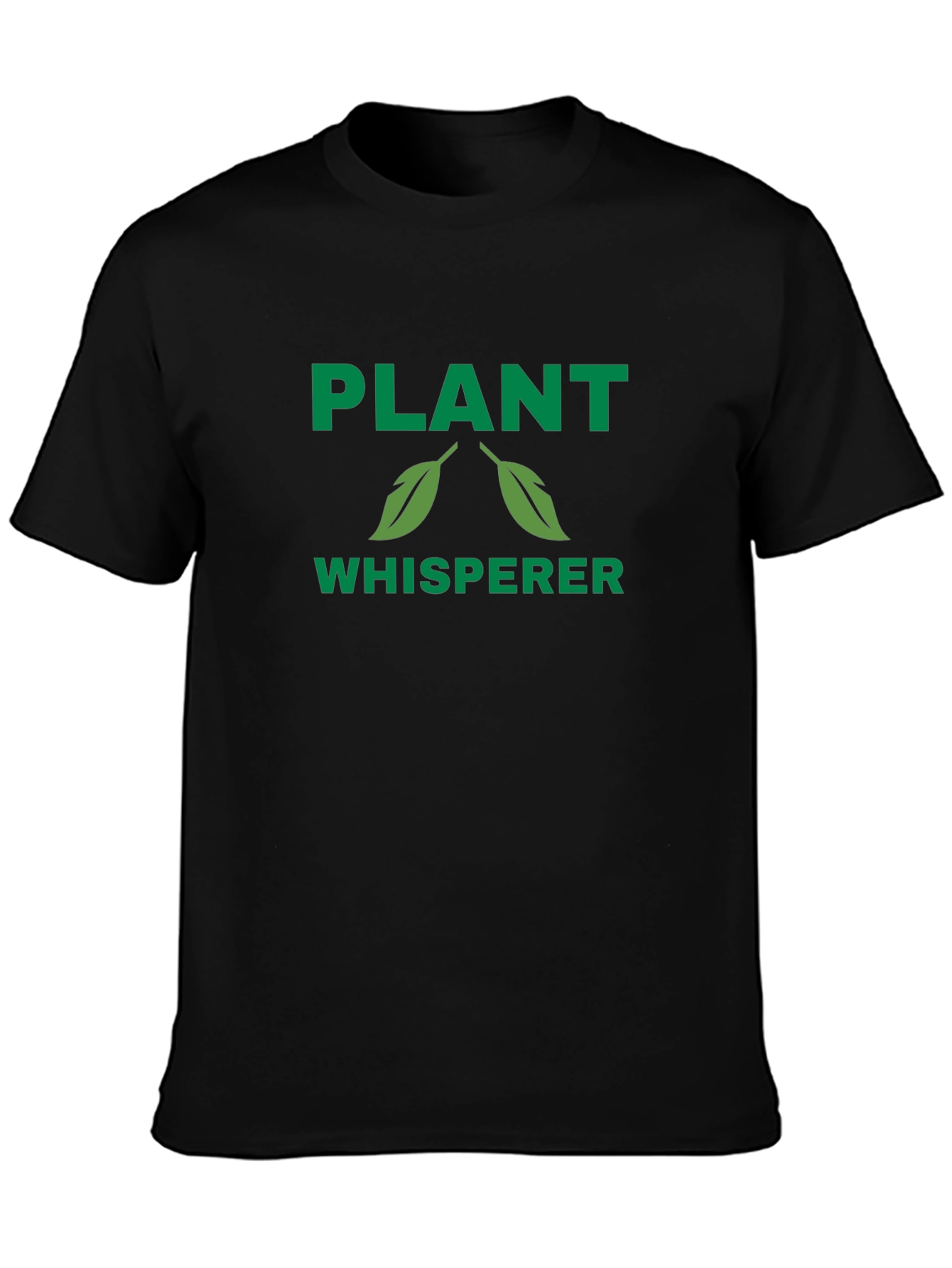 Plant Whisperer Graphic T-Shirt - Green Print