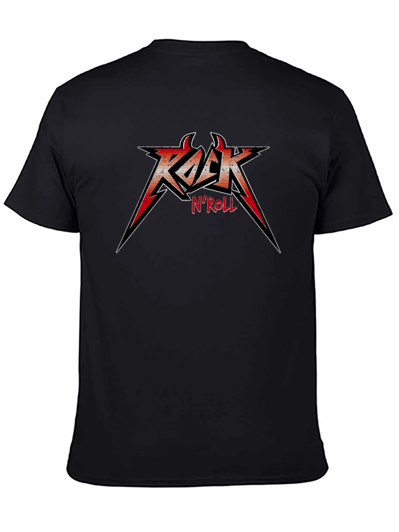 Rock N Roll Graphic Tee - Black