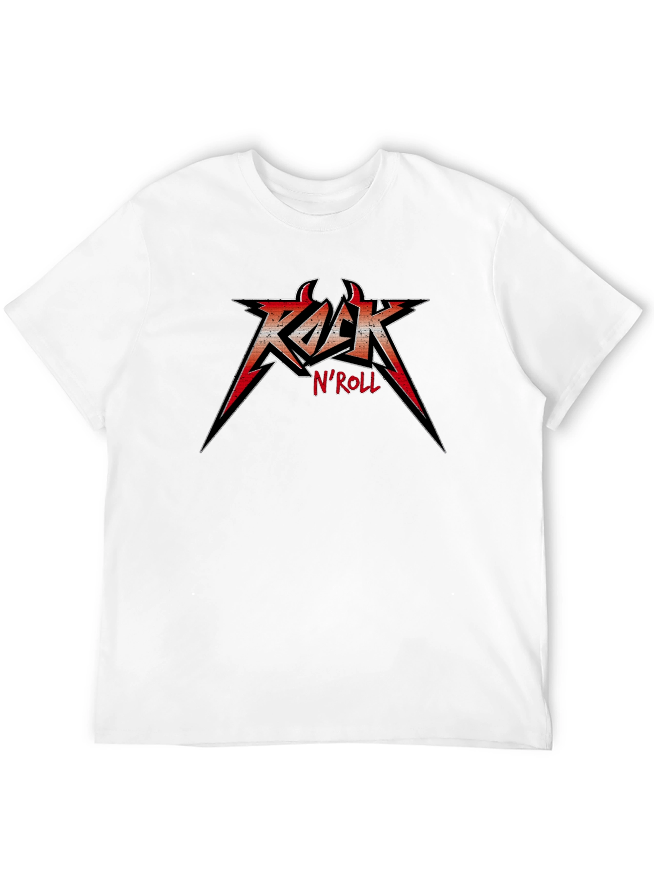 Rock N Roll Graphic Tee - Black