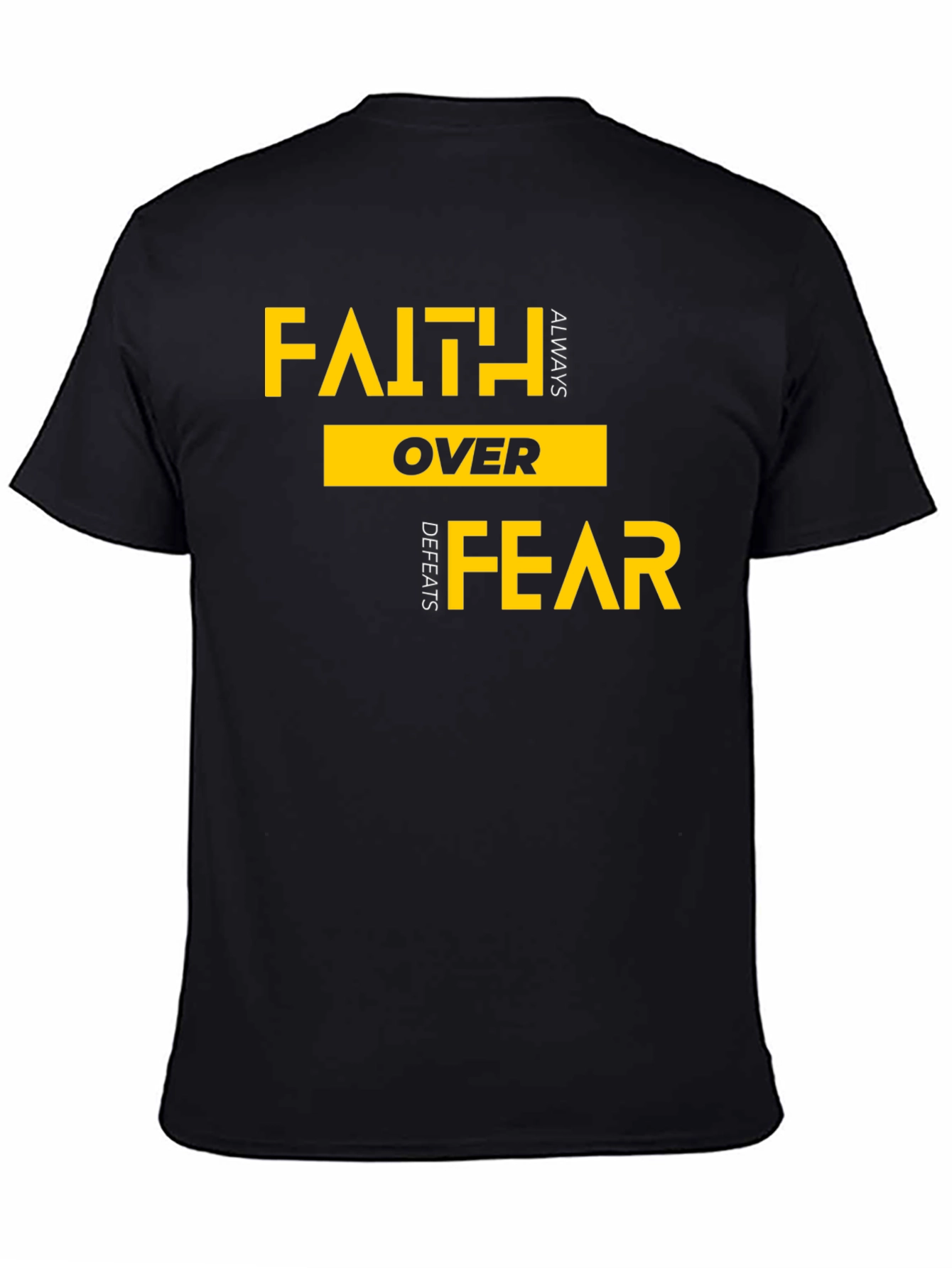 Faith Over Fear T-Shirt - Inspirational Graphic Tee