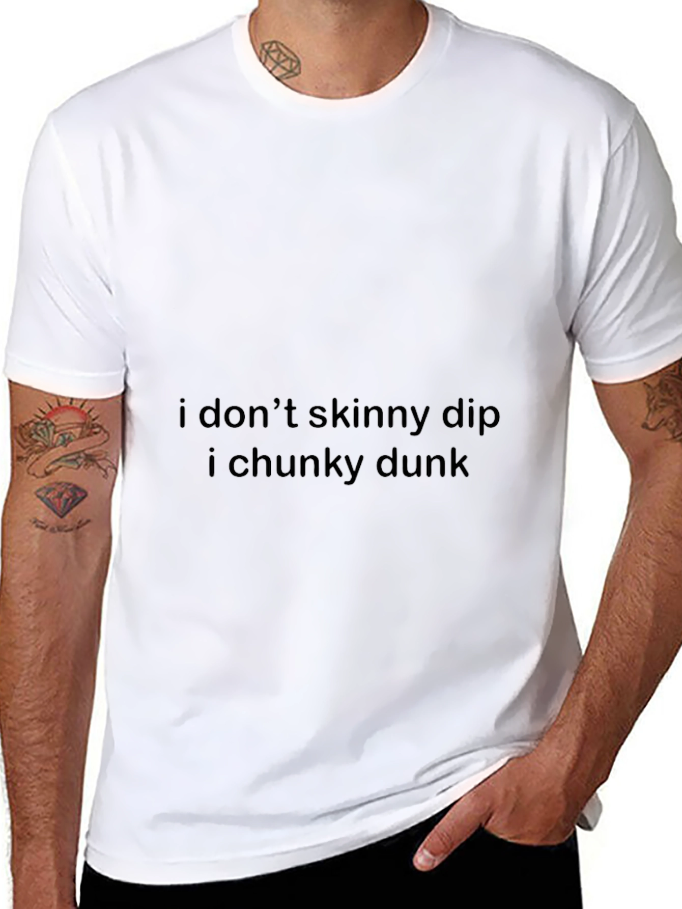 Chunky Dunk Tee -  Bold Statement Graphic T-Shirt