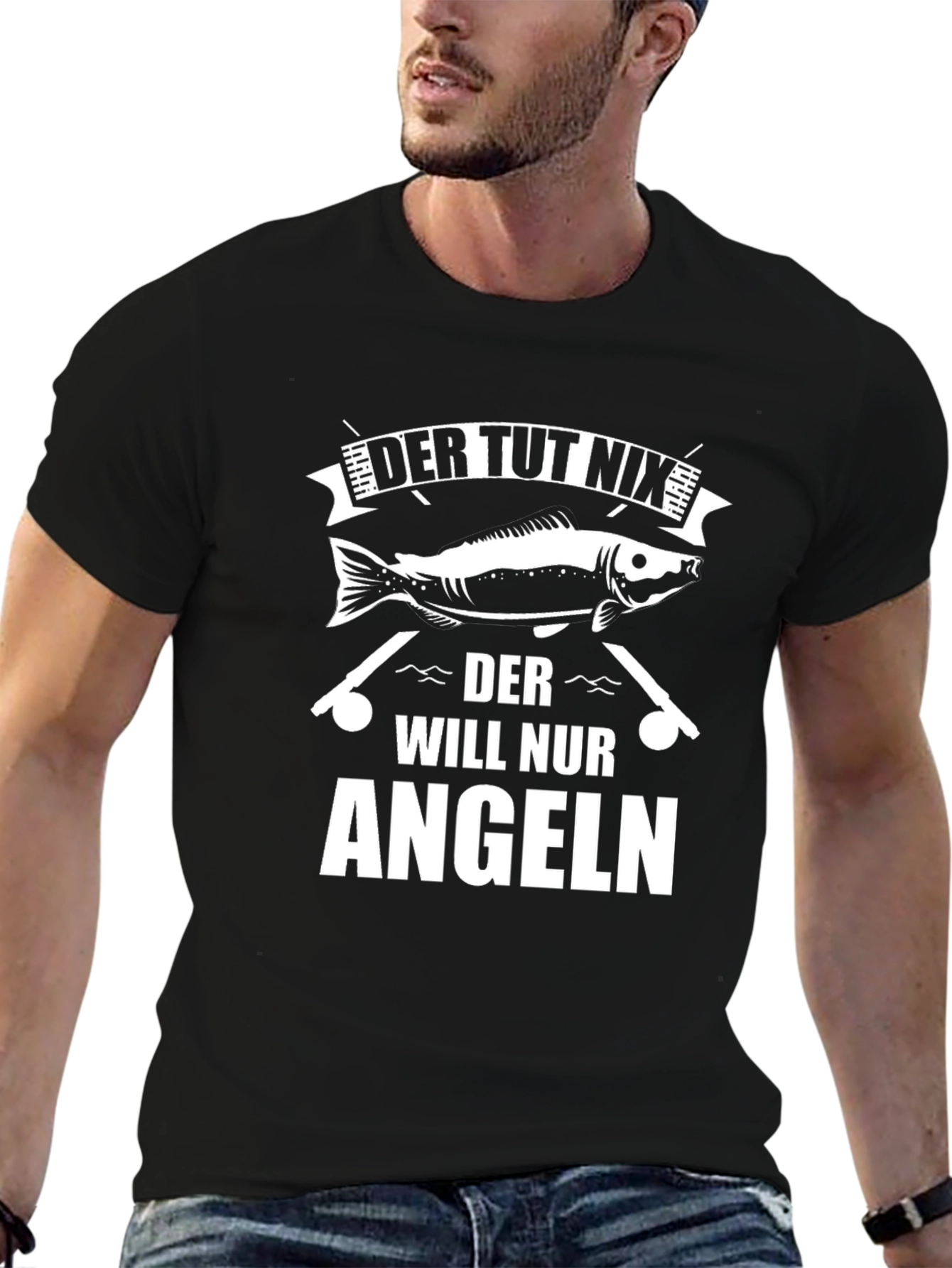 Funny Fishing T-Shirt - Der Tut Nix Angeln