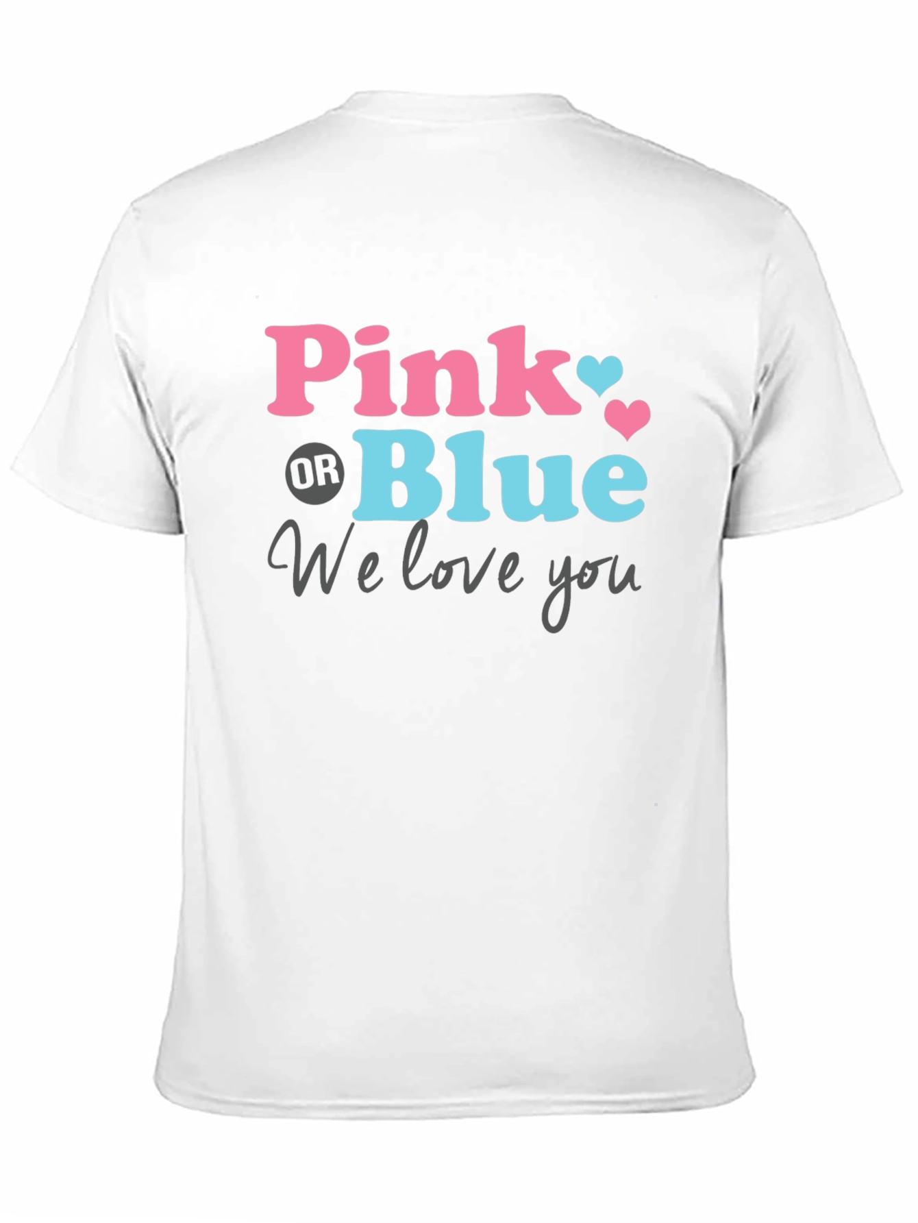 Pink or Blue Gender Reveal Shirt