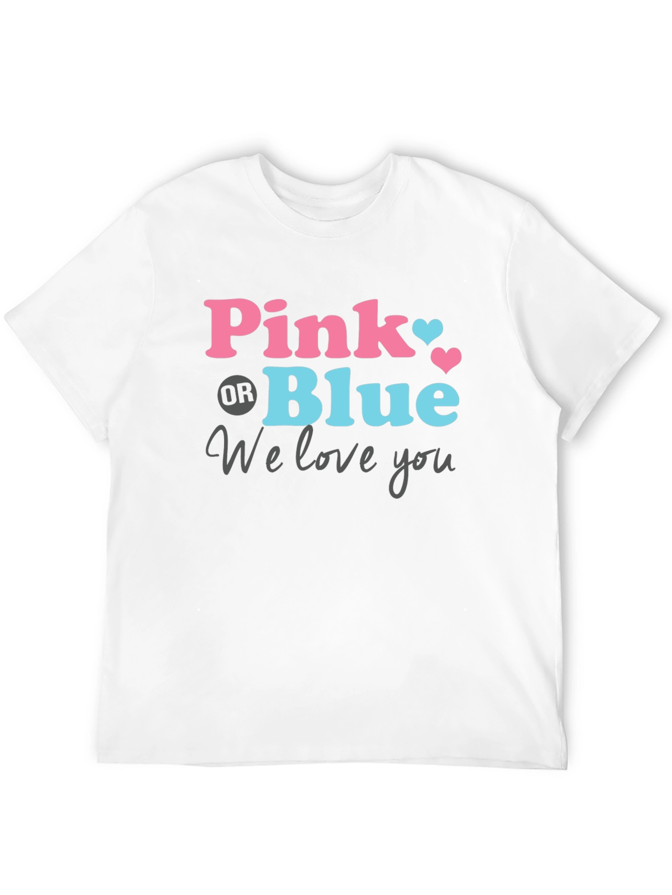 Pink or Blue Gender Reveal Shirt