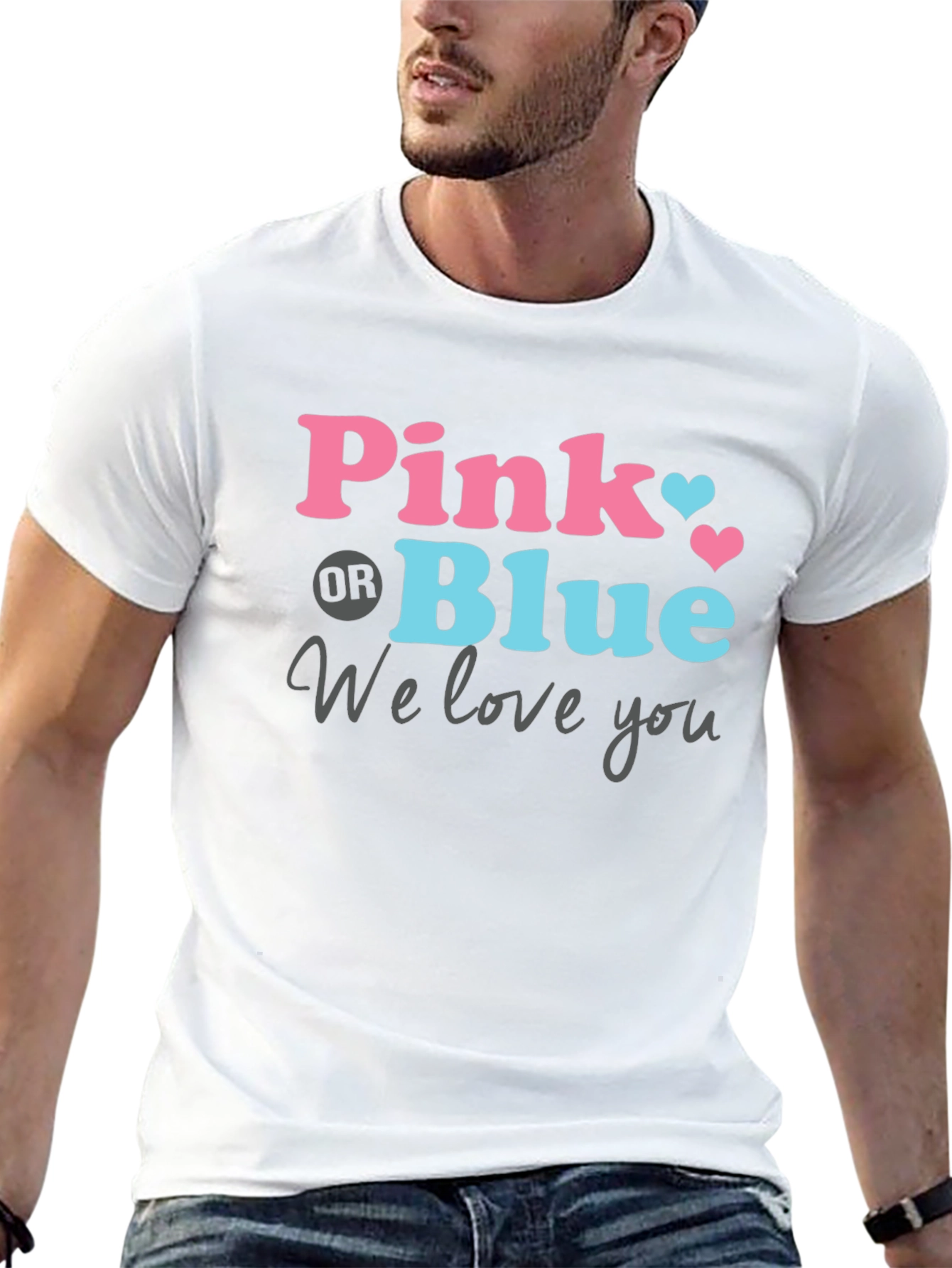 Pink or Blue Gender Reveal Shirt