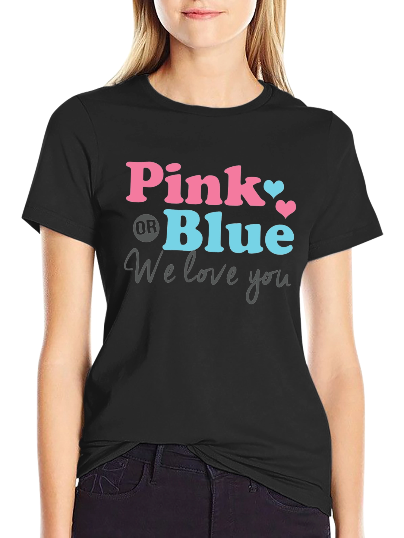 Pink or Blue Gender Reveal Shirt